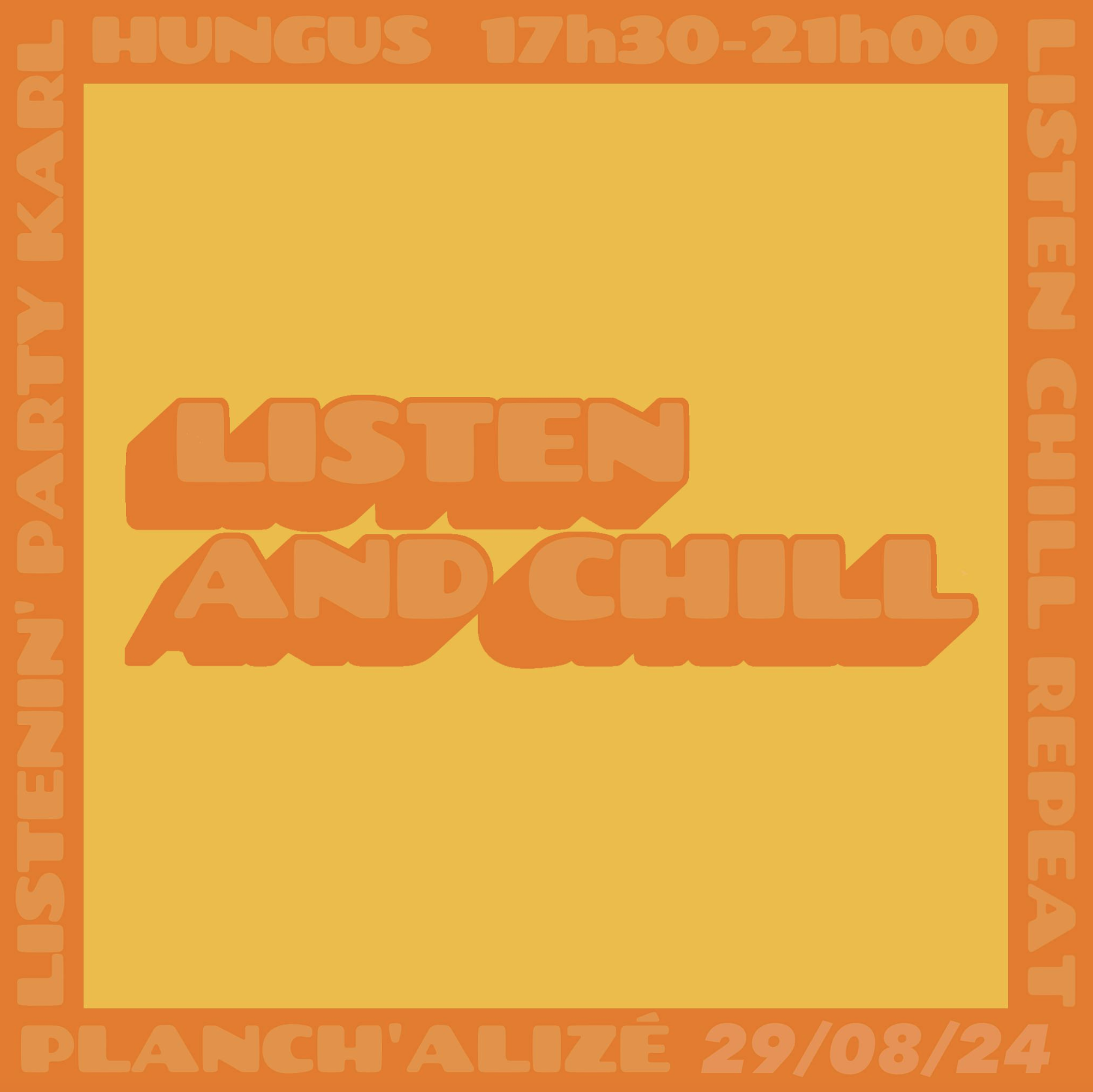 RARE GROOVES / KARL HUNGUS / LISTEN AND CHILL (GRATUIT)