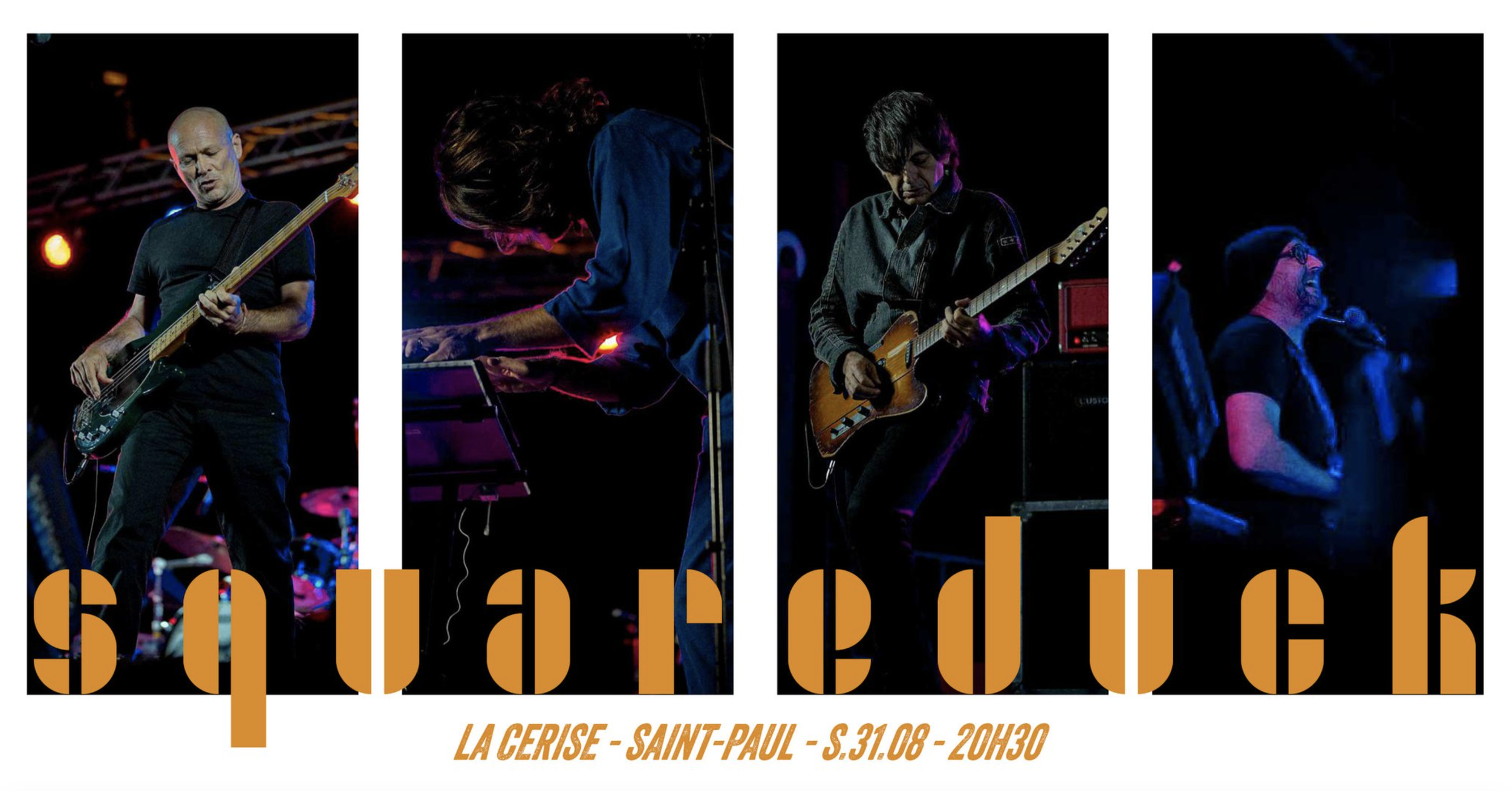 FUNK ROCK POP  / SQUAREDUCK (PRIX LIBRE)