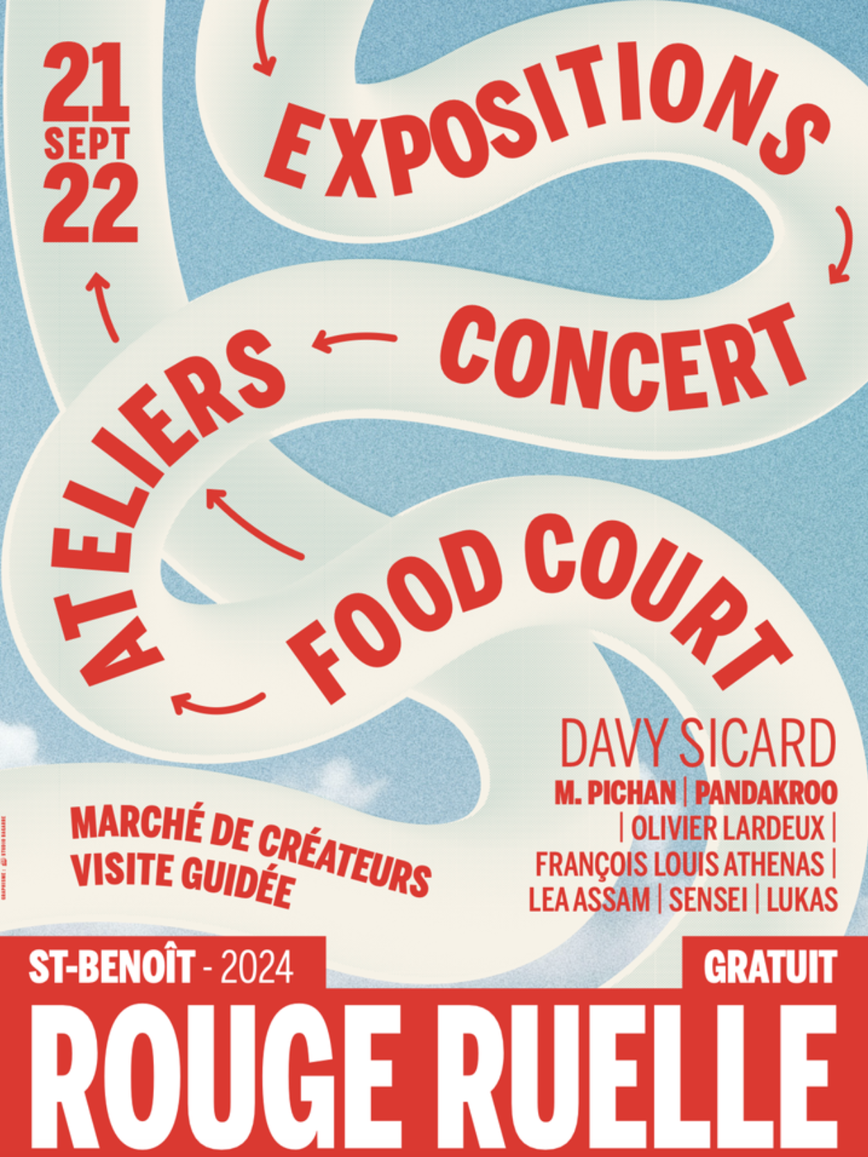 EXPOSITION COLLECTIVE EN PLEIN AIR / ROUGE RUELLE (GRATUIT)