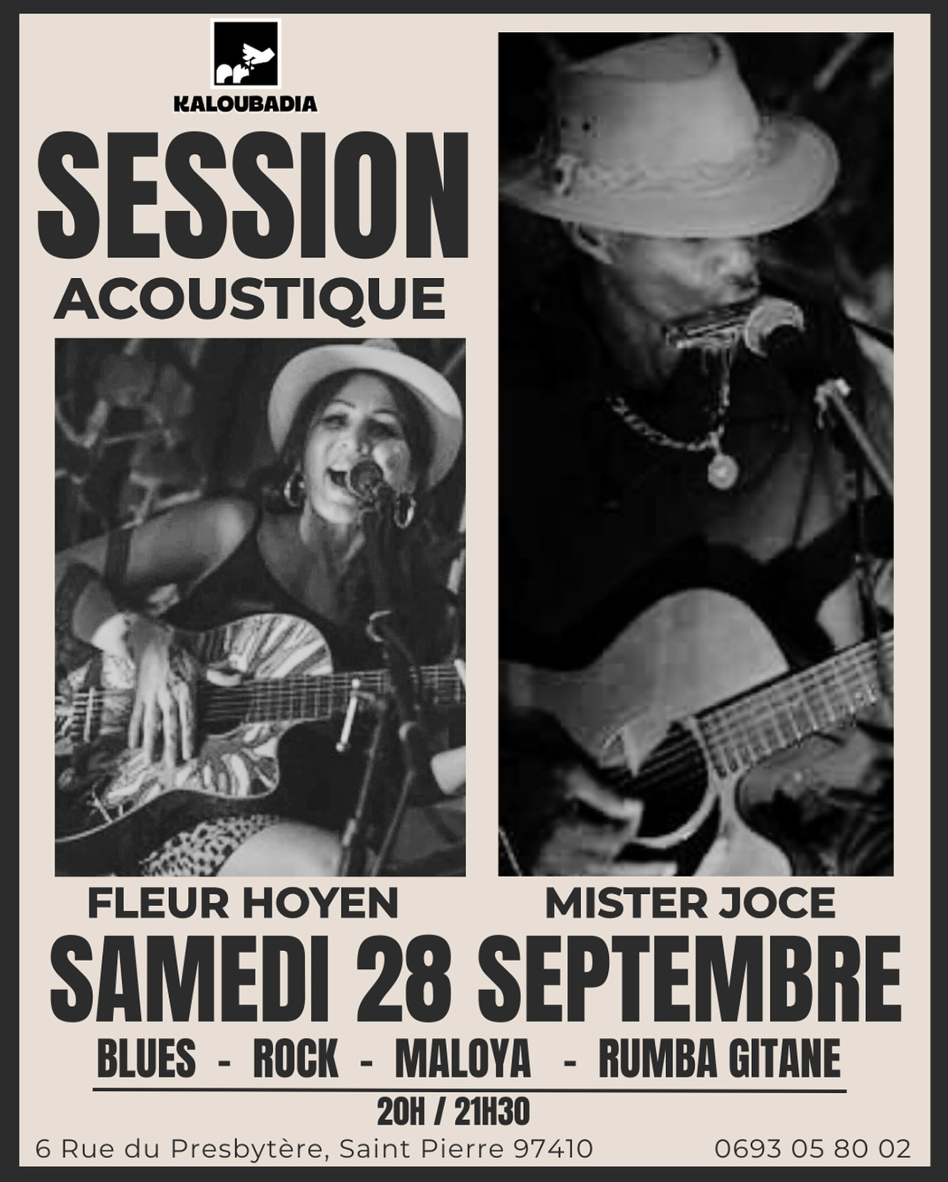 SESSION ACOUSTIQUE / FLEUR HO-YEN &amp; MISTER JOCE (GRATUIT)