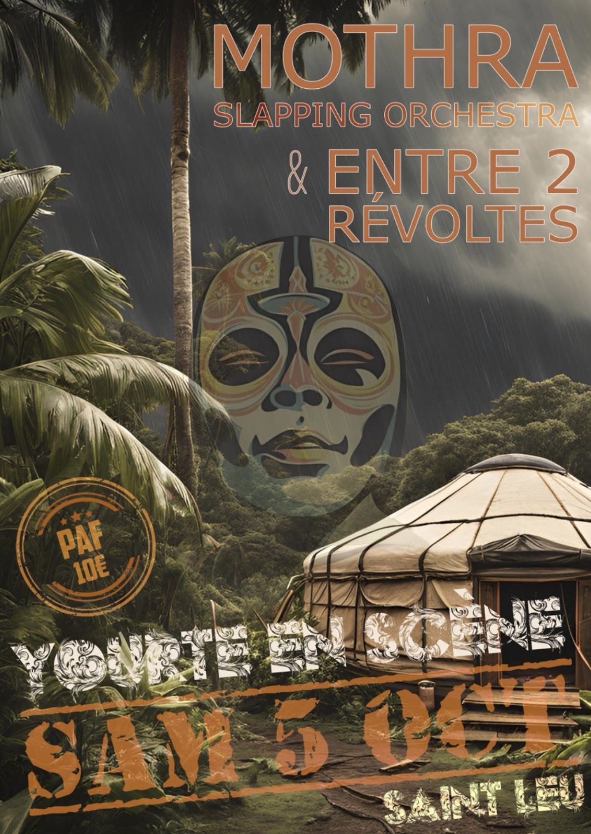 ROCK / ENTRE2RÉVOLTES + MOTHRA SLAPPING ORCHESTRA (10€)