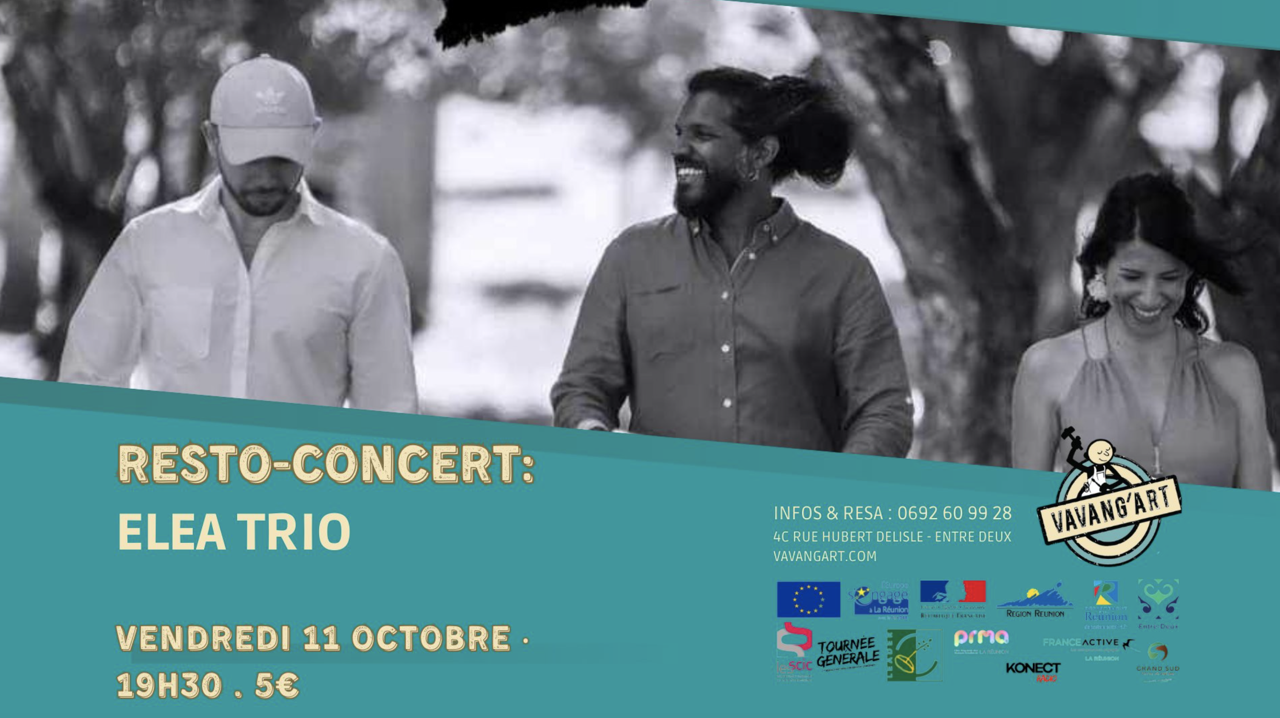 REPRISES LOCALES & INTERNATIONALES / ELEA TRIO (5€)