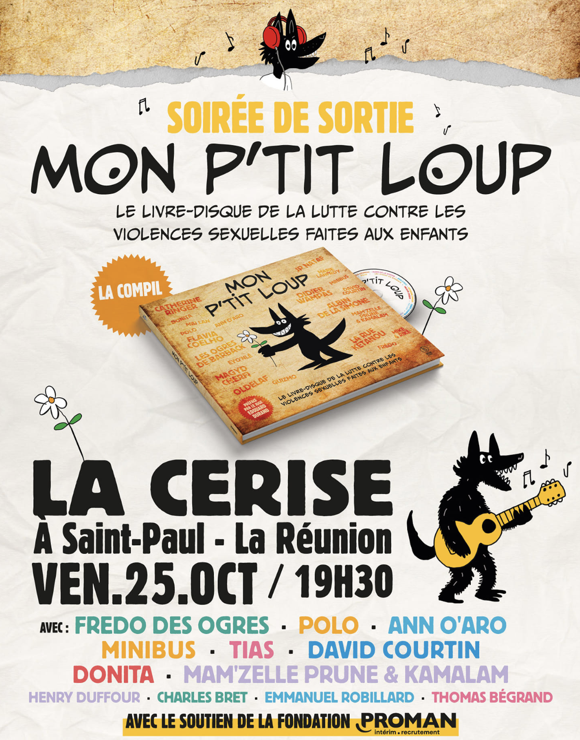 SORTIE DE LA COMPIL' "MON P'TIT LOUP"