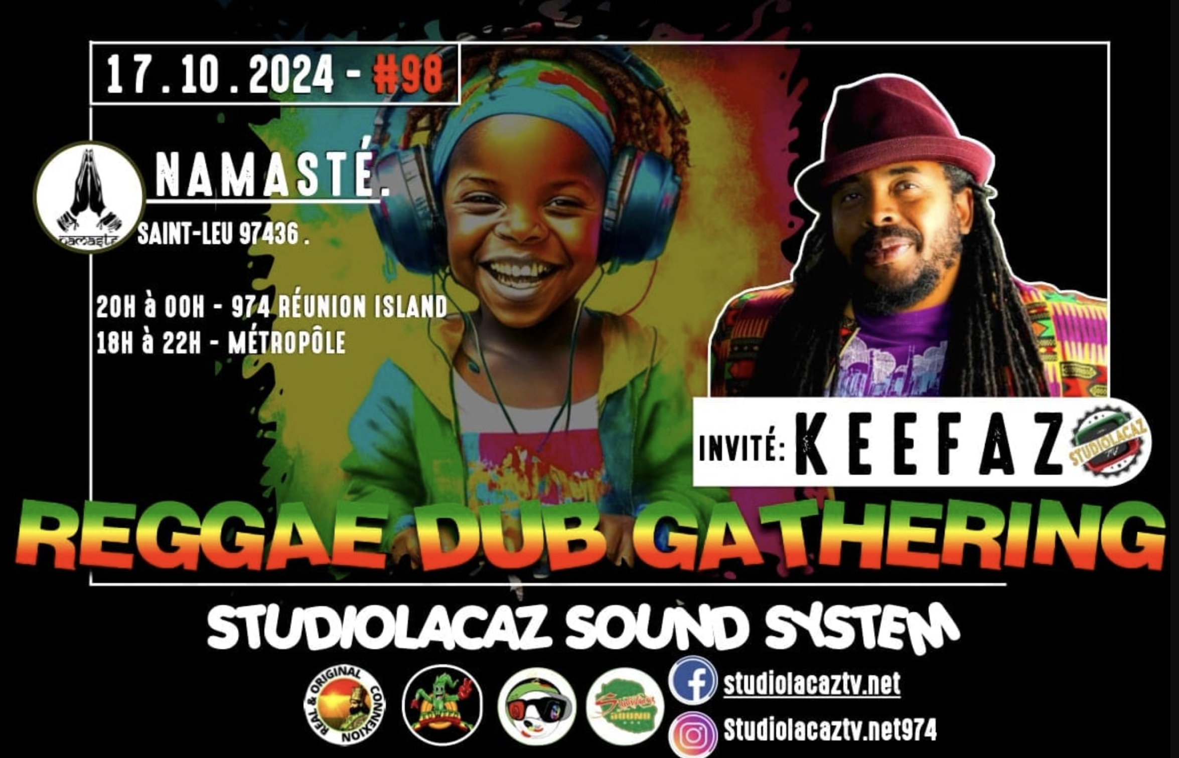 REGGAE DUB GATHERING / KEEFAZ (GRATUIT)