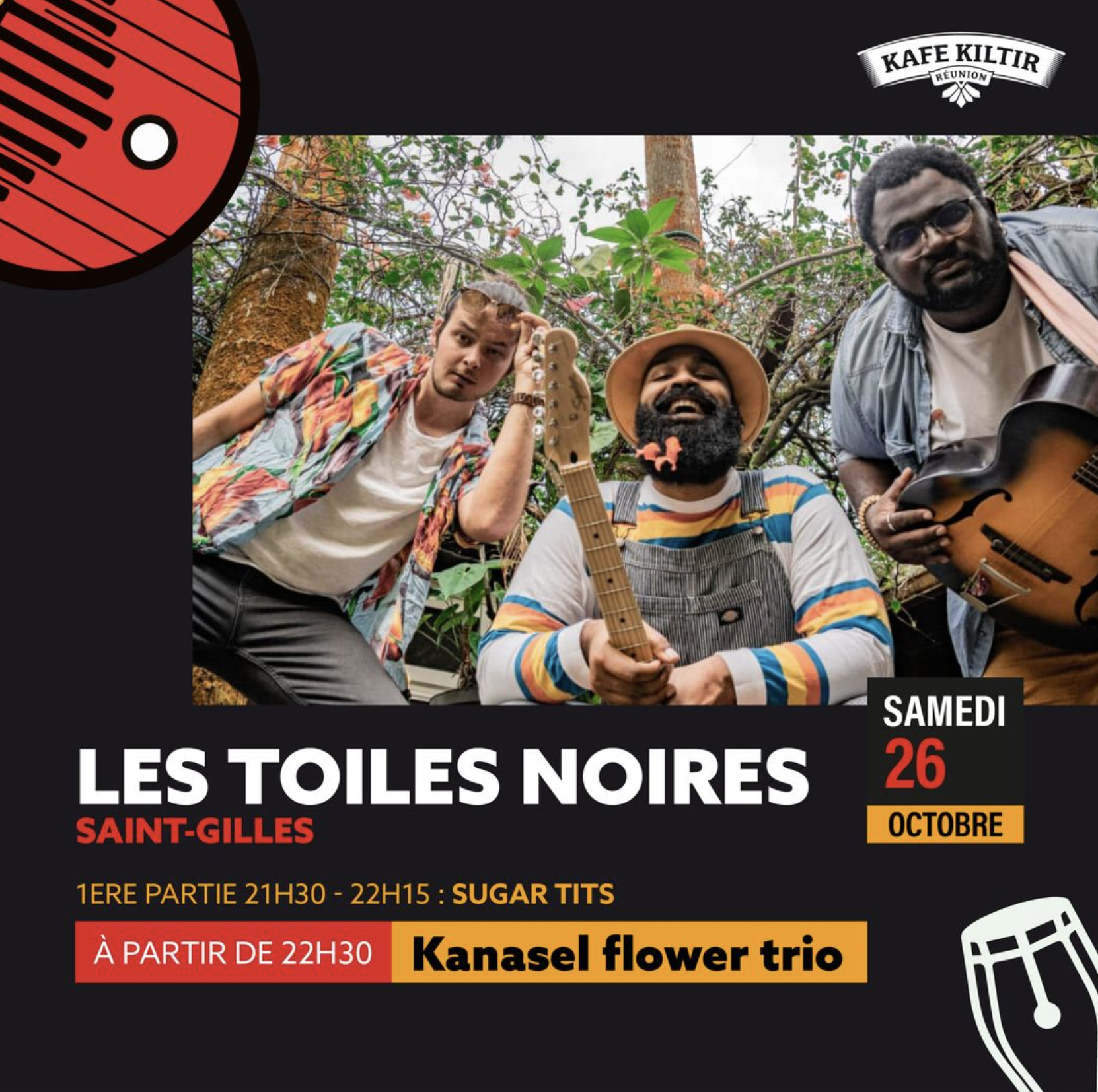 FUSION CRÉOLE / SUGAR TITS + KANASEL POWER TRIO 