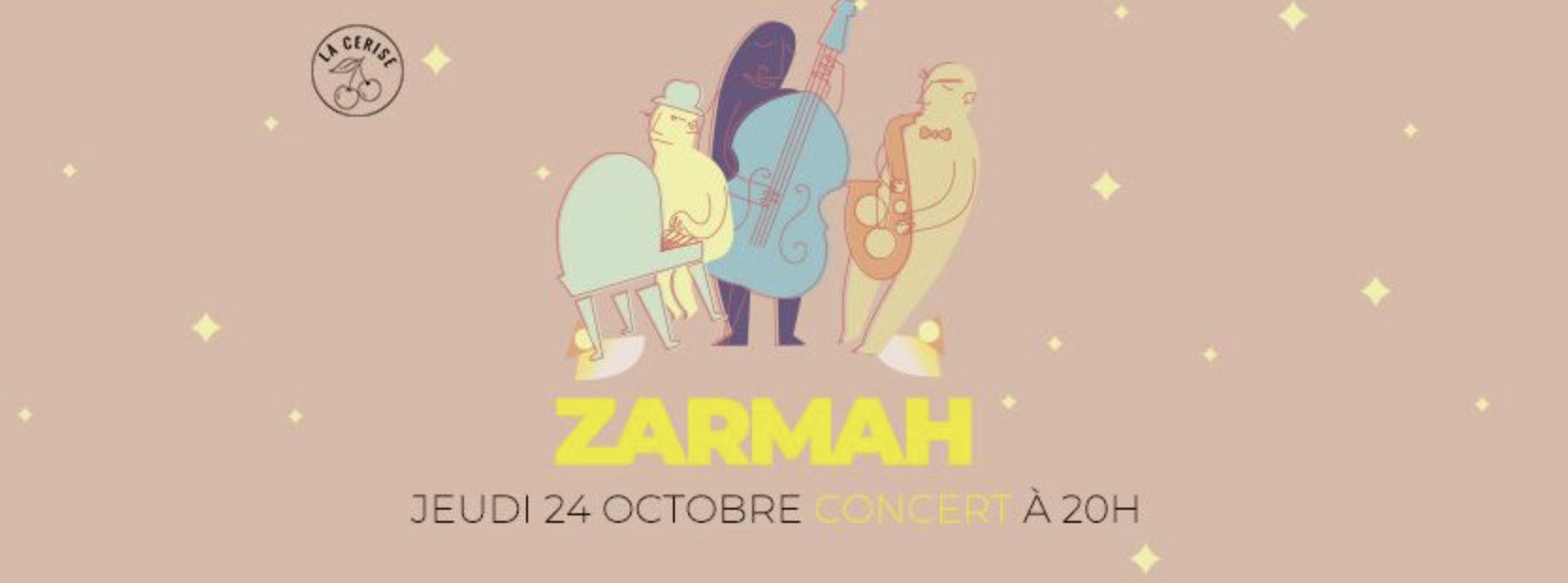 JAZZ / "ZARMAH TRIO" (CHAPEAU SOLIDAIRE)