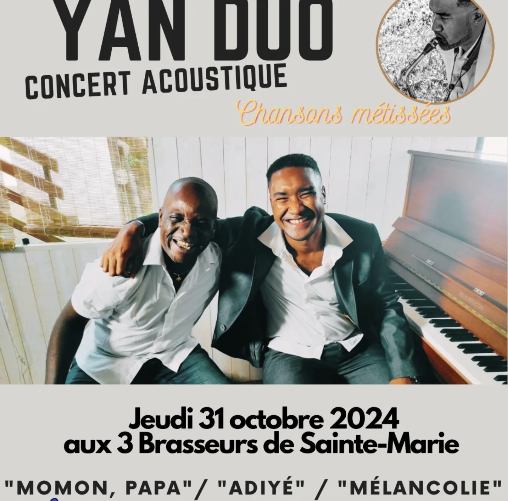 CHANSONS MÉTISSÉES / YAN (GRATUIT)