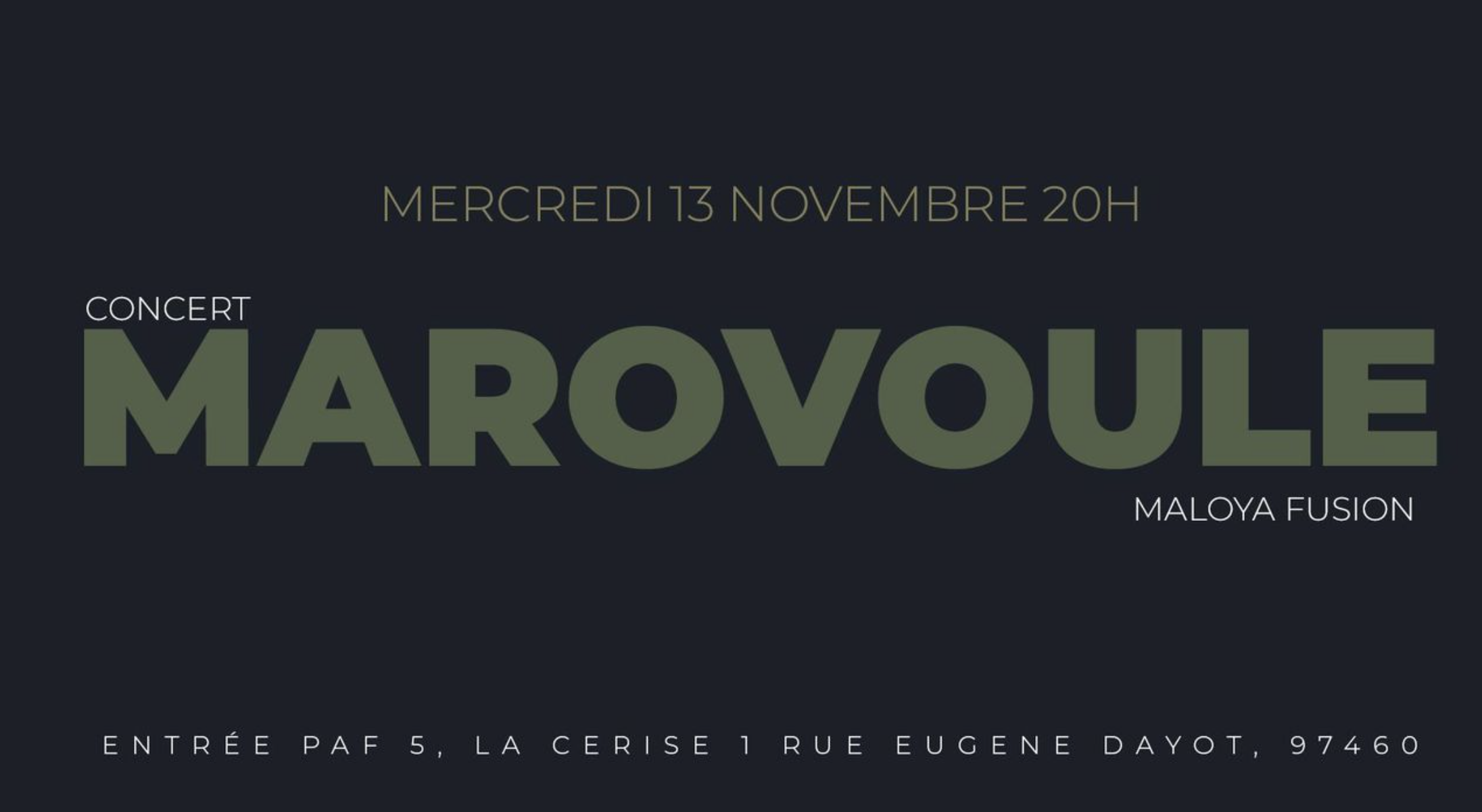 MALOYA FUSION / MAROUVOULE (5€)