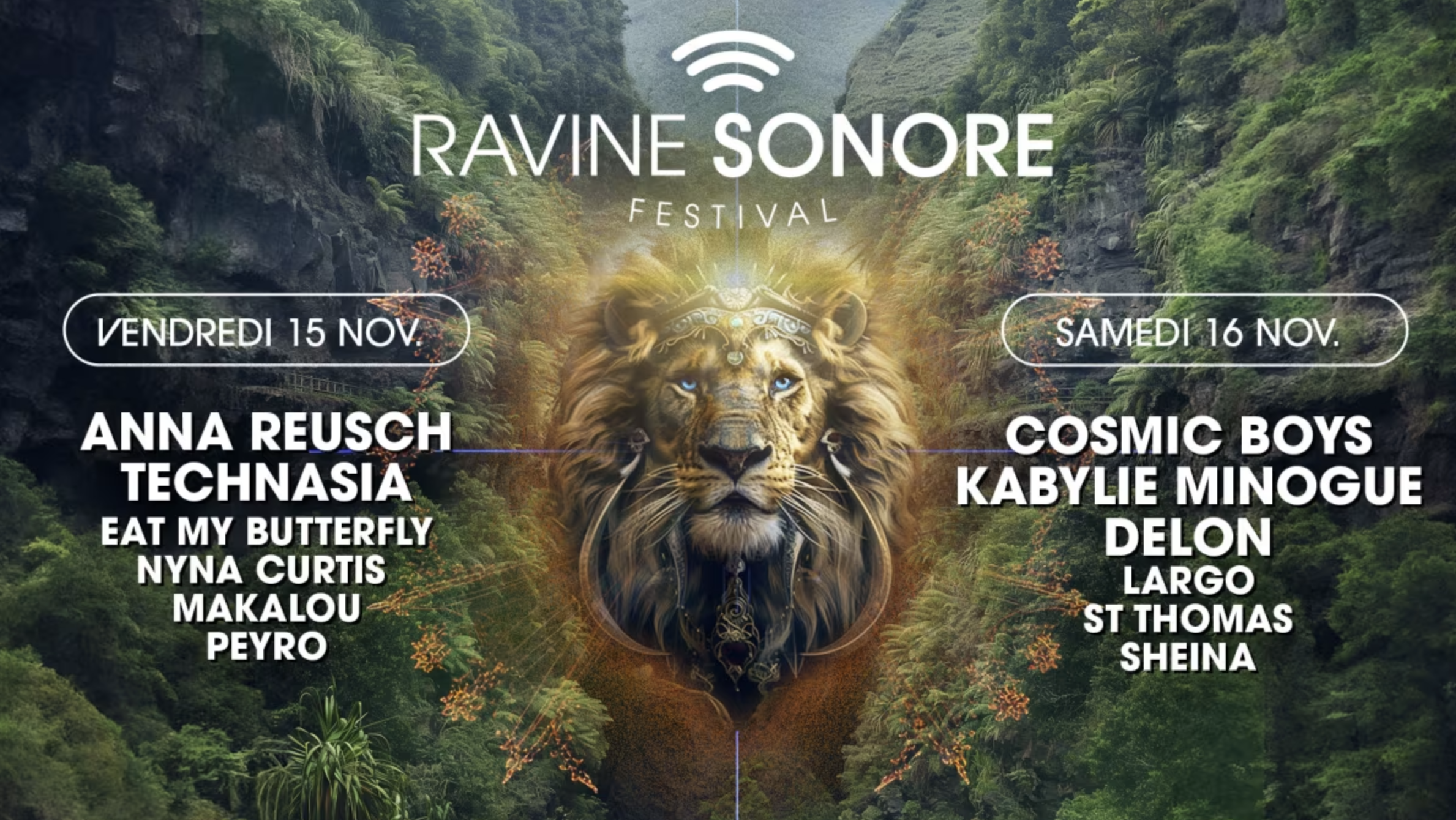 RAVINE SONORE FESTIVAL (20,99-26,25€)