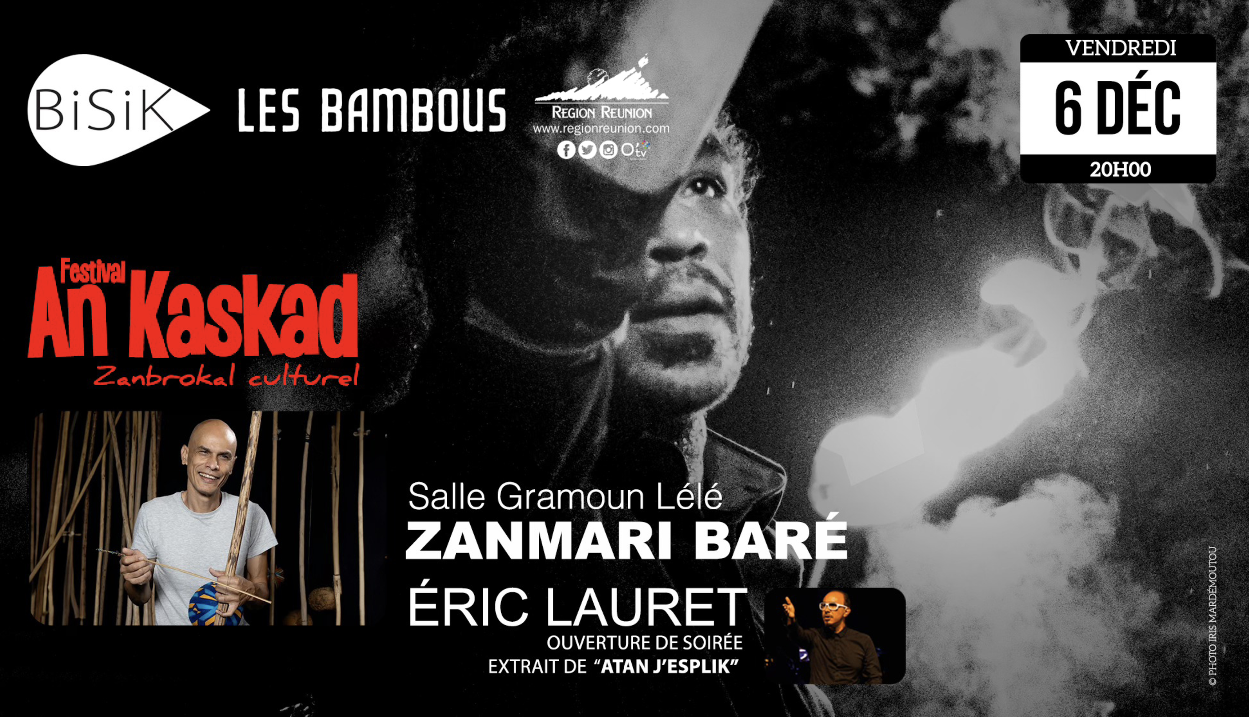 FESTIVAL AN KASKAD / ÉRIC LAURET + ZANMARI BARÉ (15€)