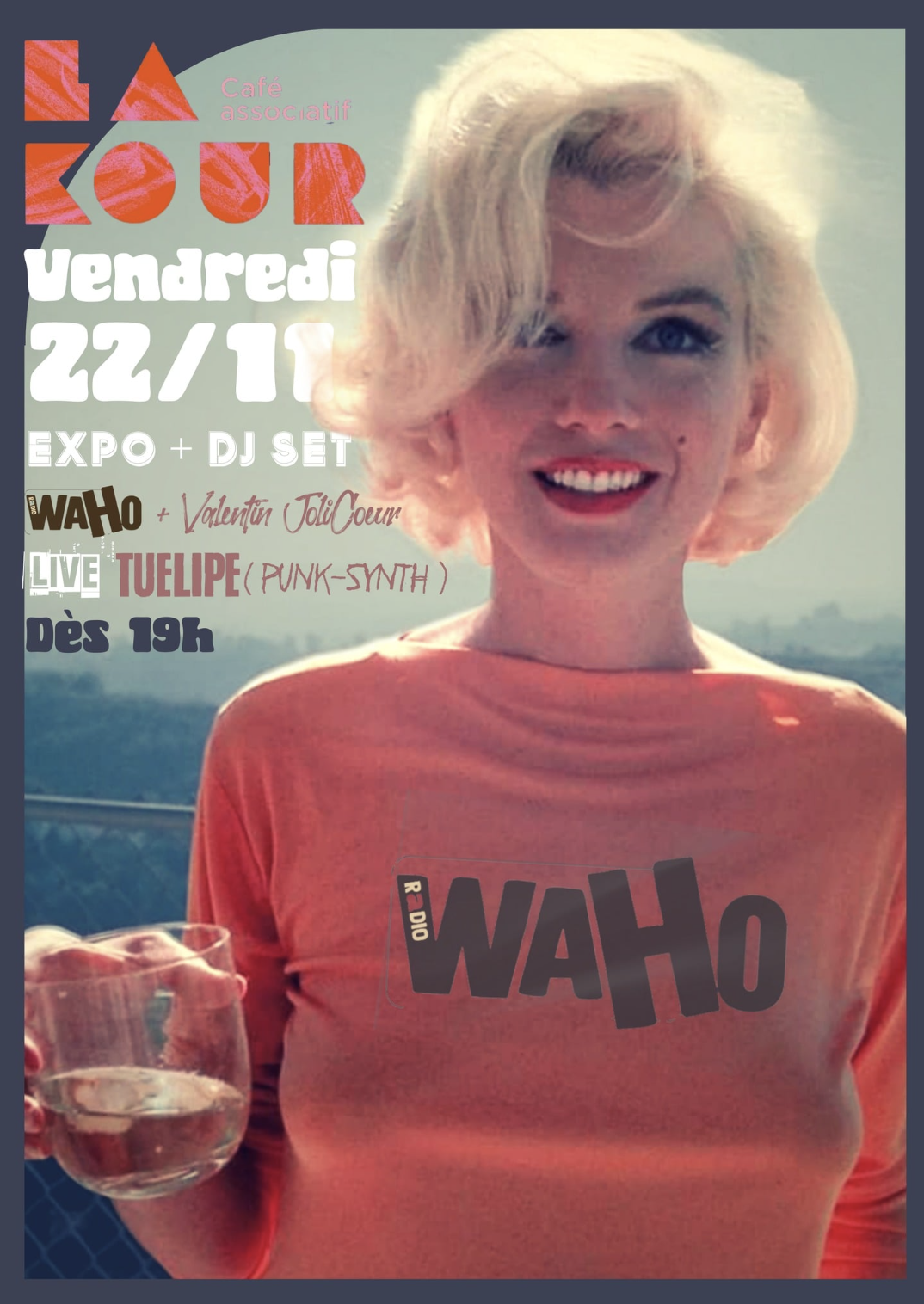 DJ VALENTIN JOLICOEUR (RADIO WAHO) + TUELIPE (SYNTH PUNK)