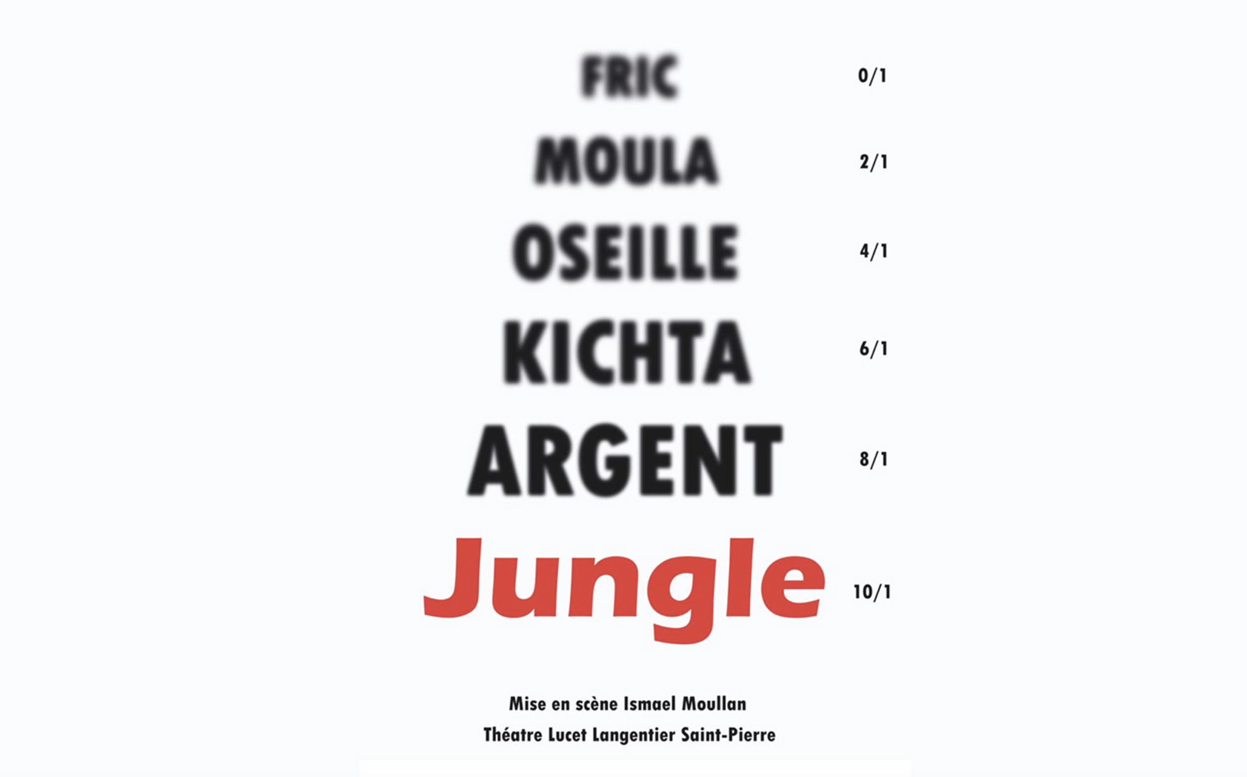 CIE L'ENTRACTE / JUNGLE (13€)