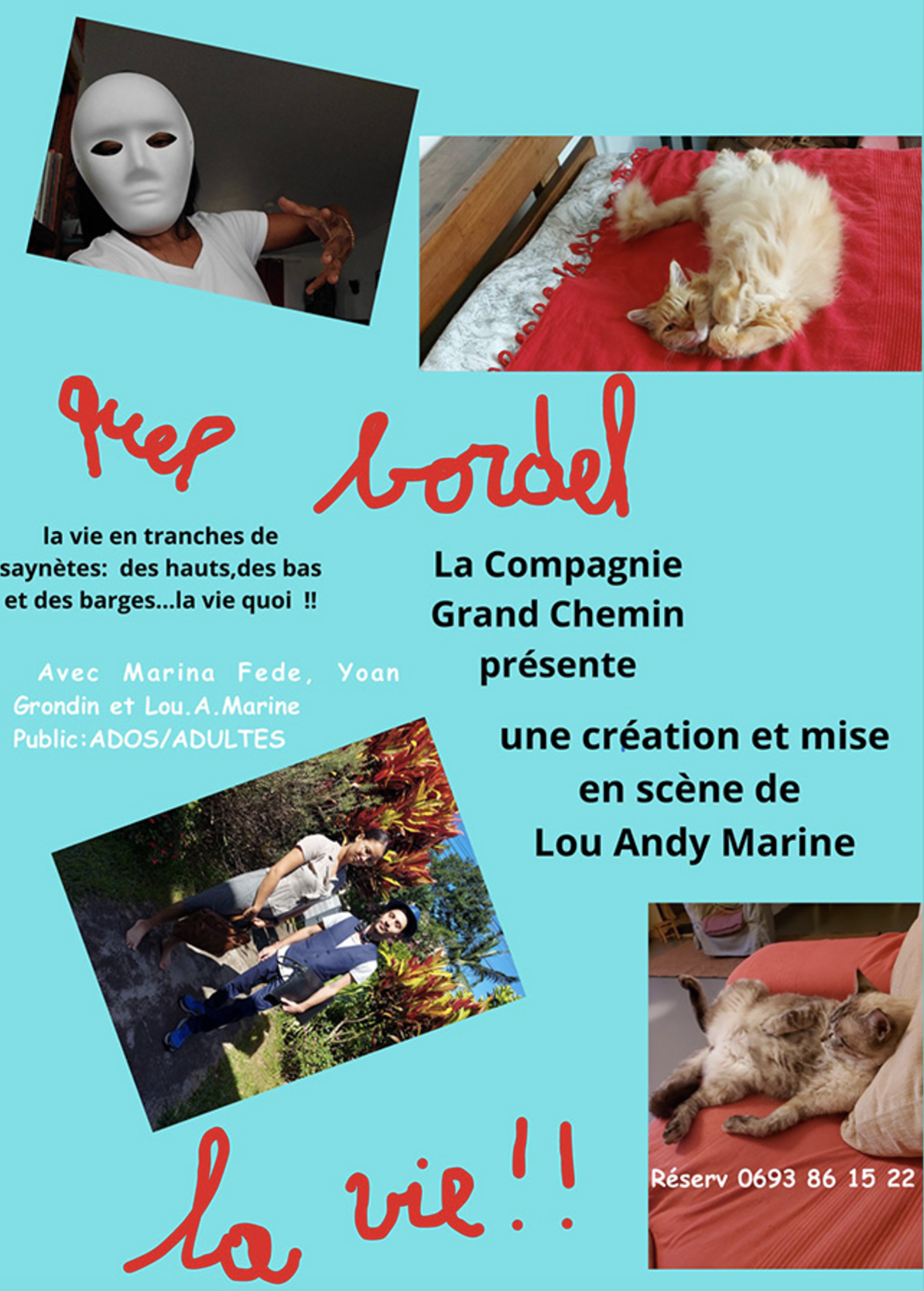 FESTIVAL SA MAIM 2024 / QUEL BORDEL, LA VIE (10€)