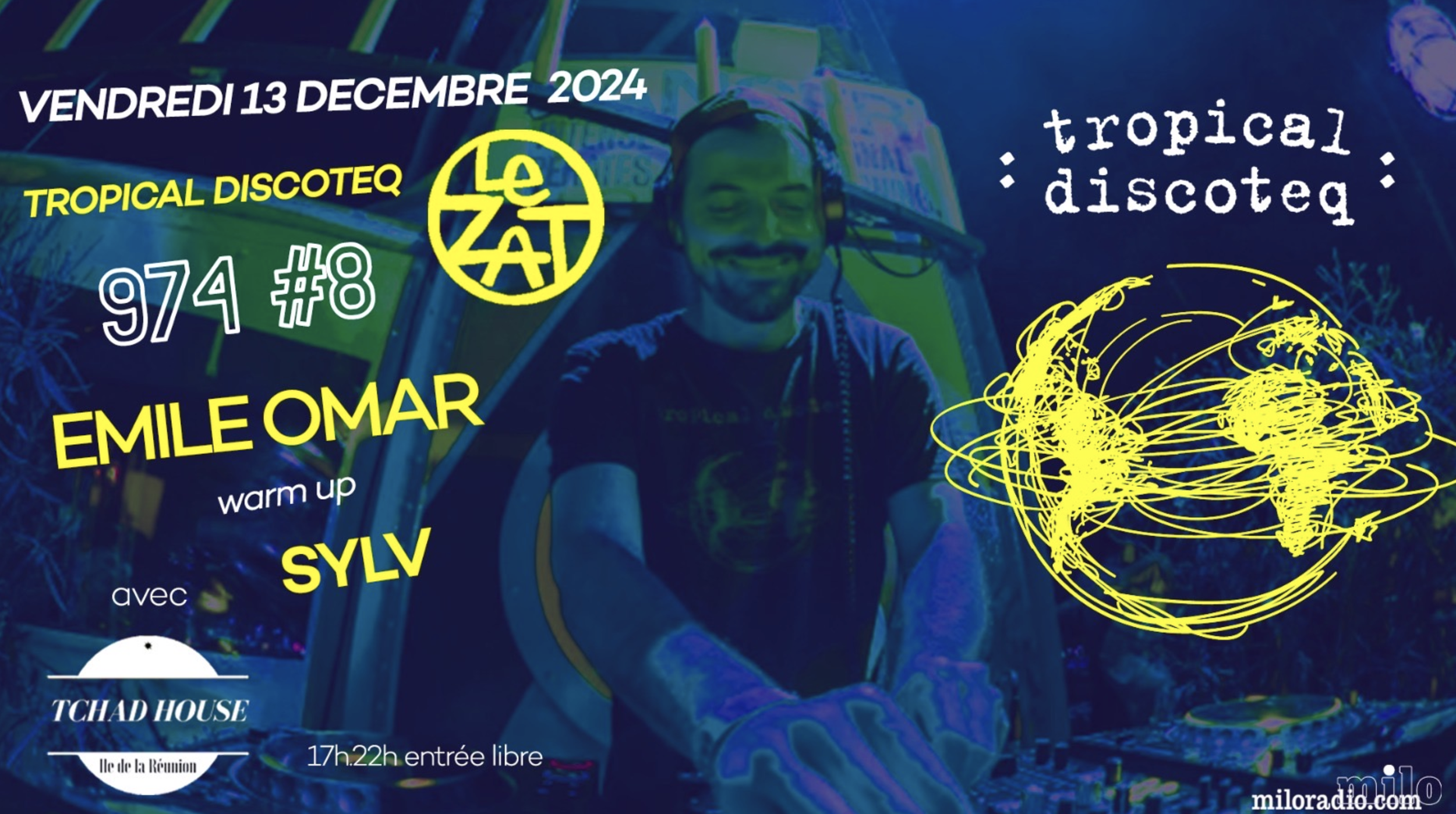 TROPICAL DISCOTEQ 974 #8 / ÉMILE OMAR + SYLV (GRATUIT)