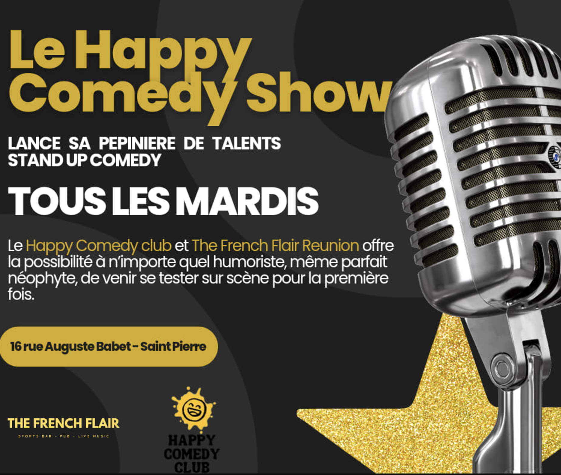 THE FRENCH FLAIR COMEDY CLUB (GRATUIT)