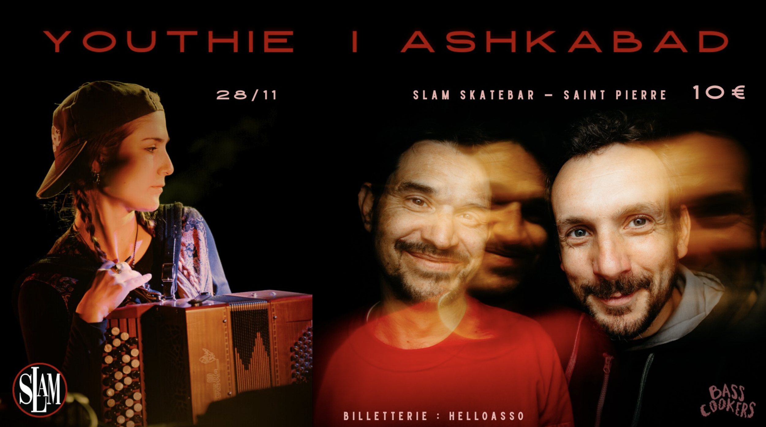 ELECTRO DUB / YOUTHIE + ASHKABAD (10€)