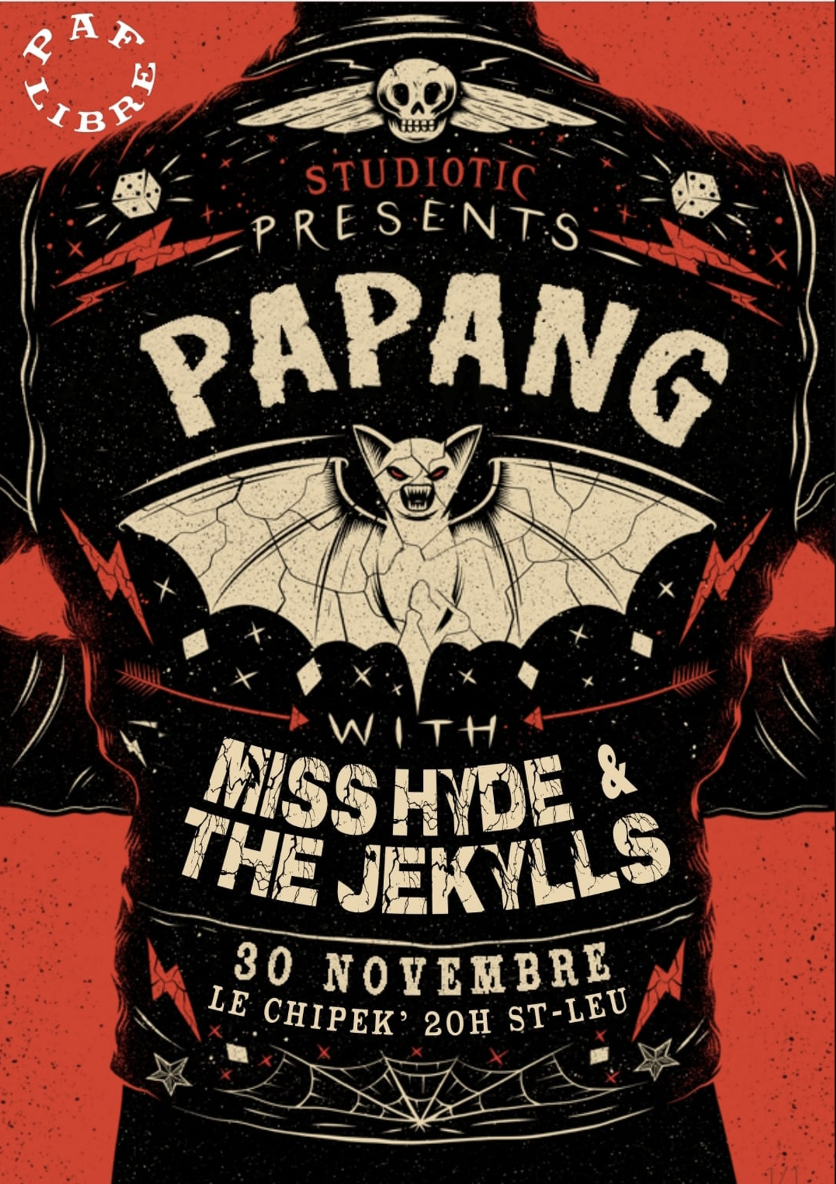 MISS HYDE AND THE JEKYLLS + PAPANG (PRIX LIBRE)