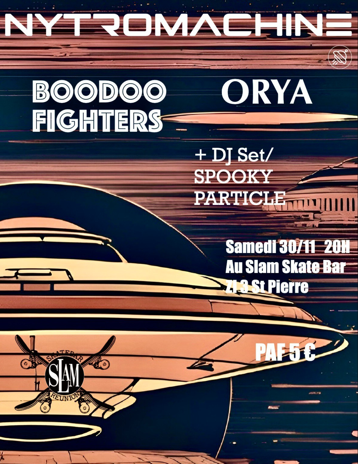 ROCK / NYTROMACHINE + ORYA + BOODOO FIGHTERS + DJ SPOOKY