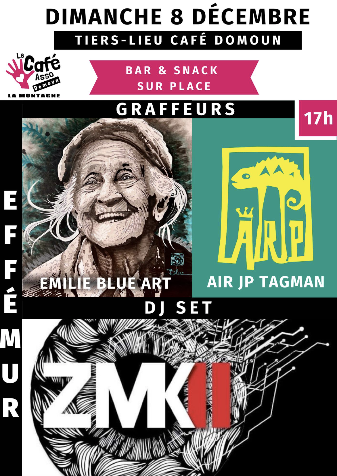 EXPO + DJ SET / EFFÉMUR + ZMKII (GRATUIT)