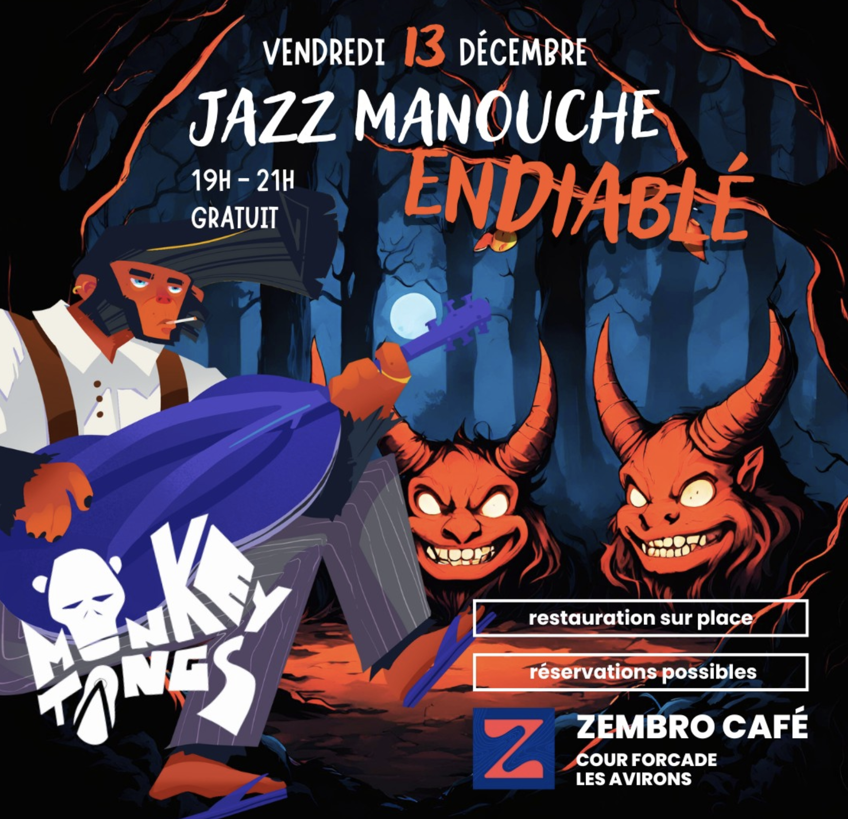 JAZZ MANOUCHE / MONKEY TONGS (GRATUIT)