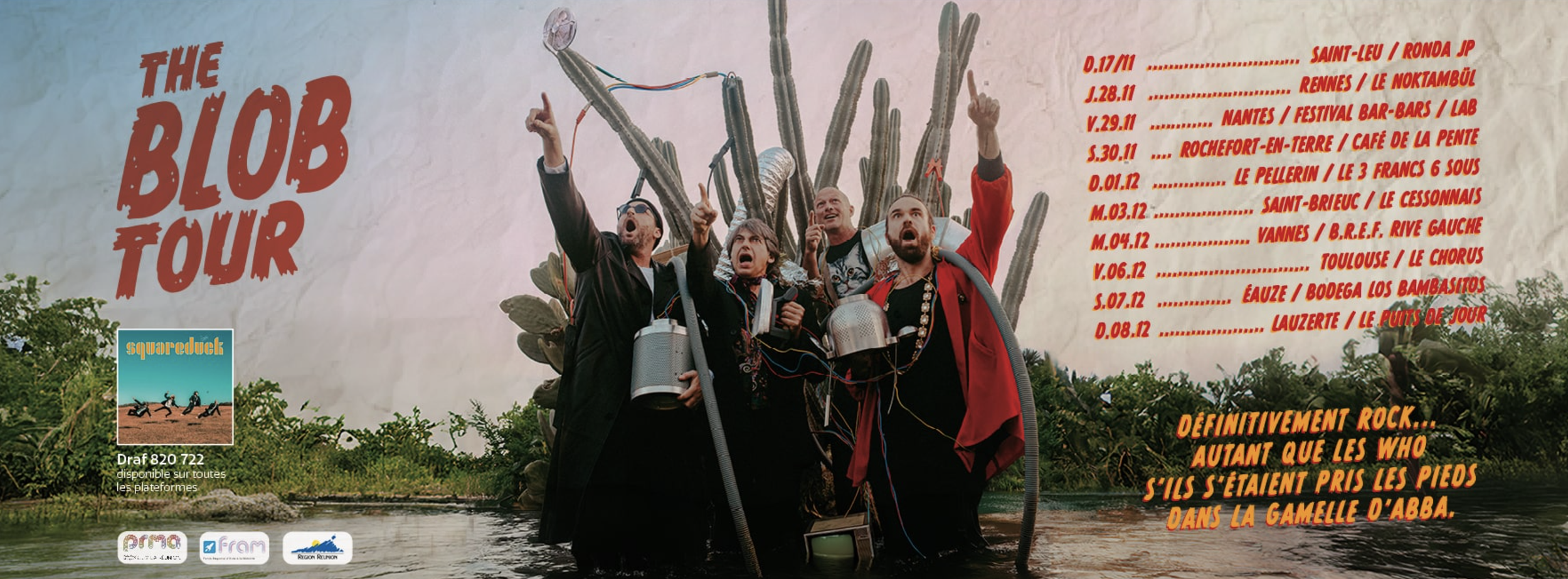 KABARDOCK SESSIONS / SQUAREDUCK + VERZONROOTS + SAPHIRE STARLIGHT (GRATUIT)