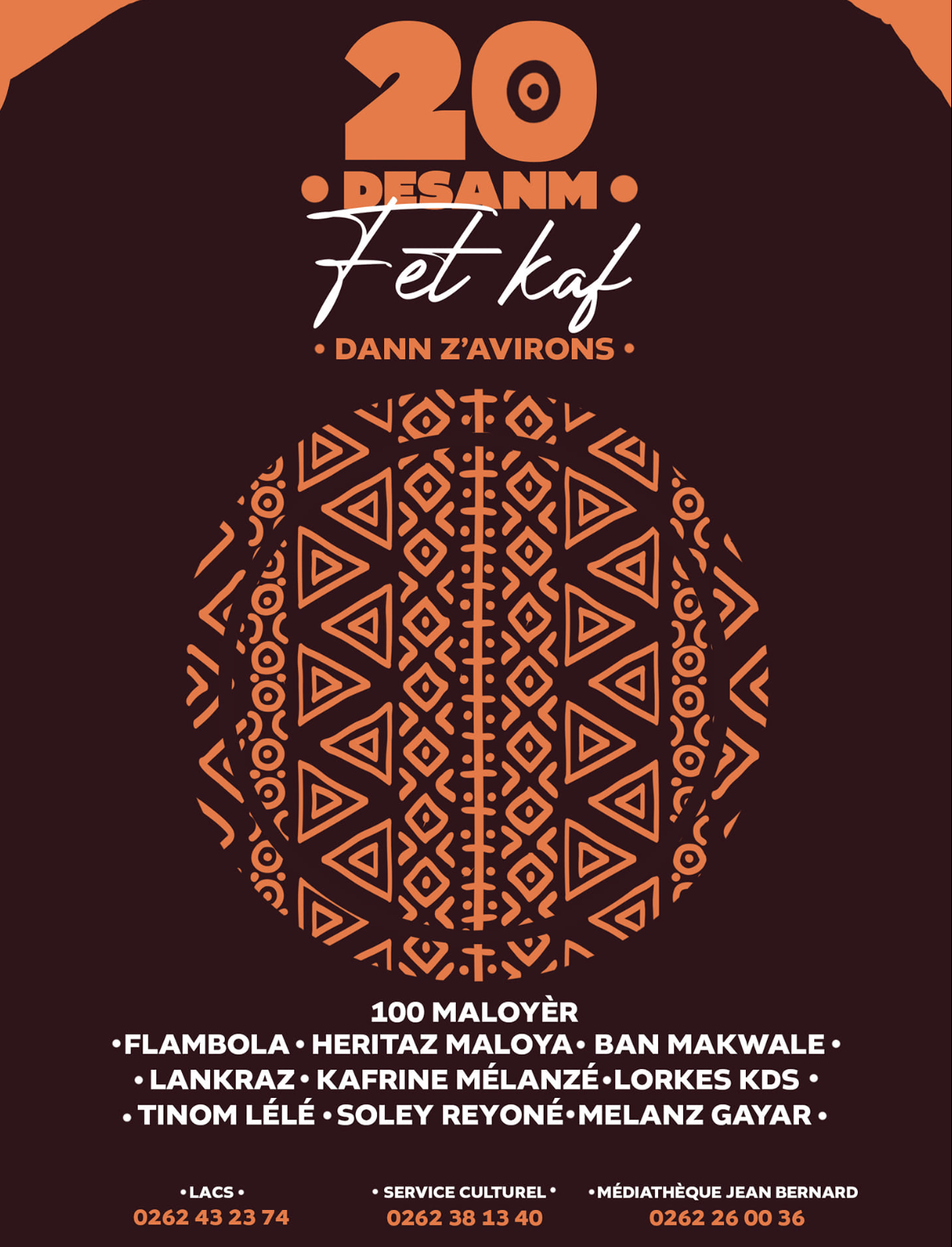 FÈT KAF LES AVIRONS (GRATUIT)