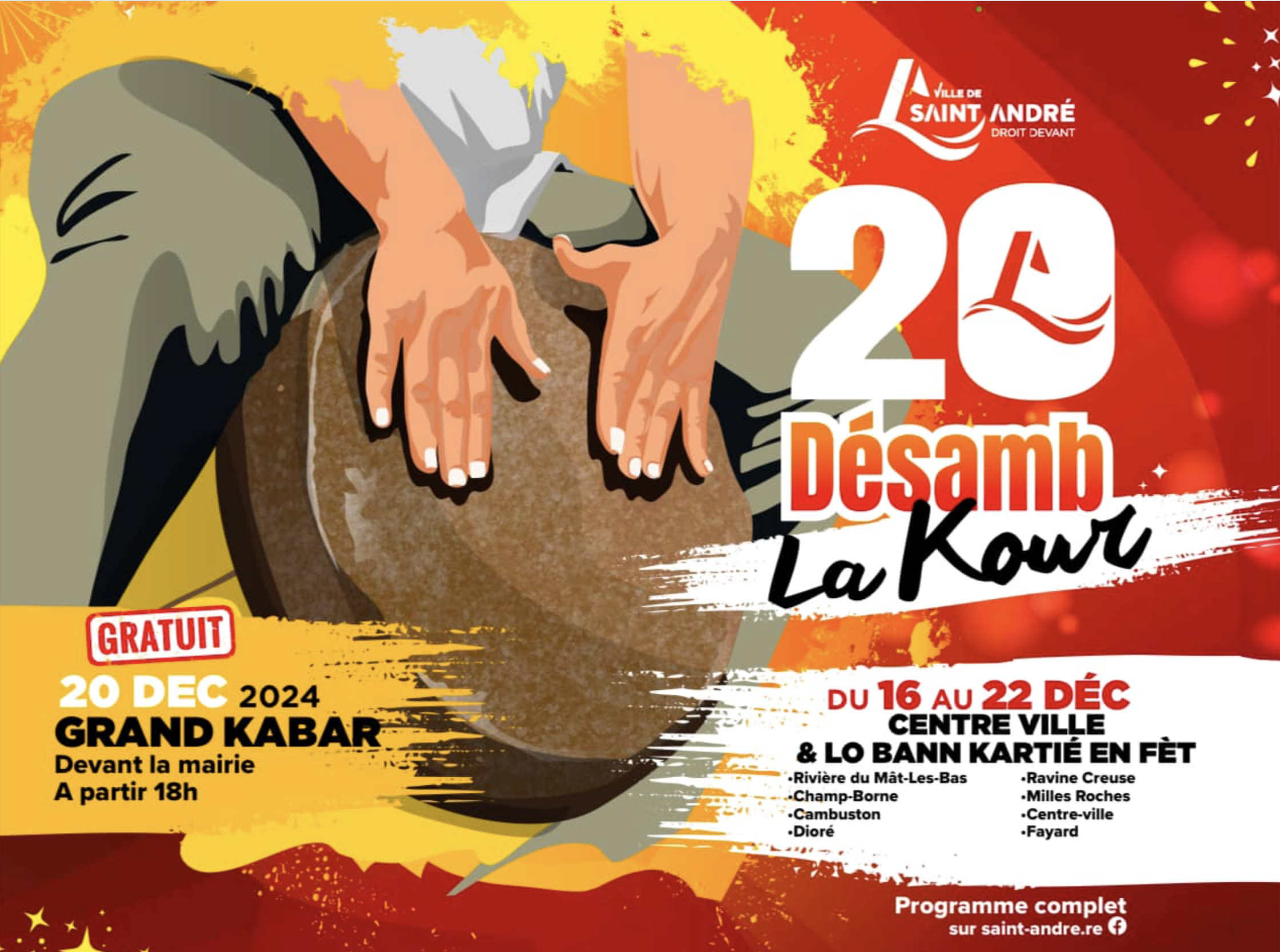 FÈT KAF À SAINT ANDRÉ (GRATUIT)