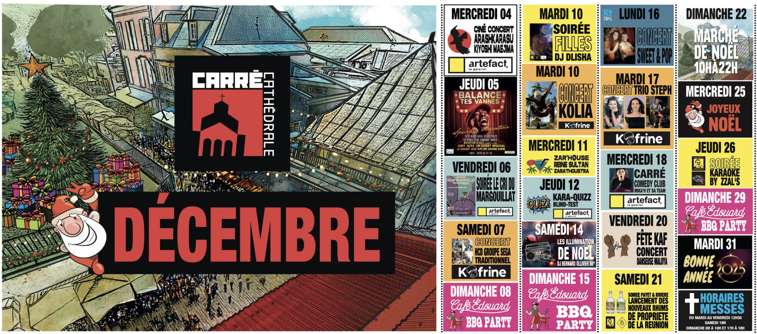 FÈT FAK AU CARRÉ CATHÉDRALE / DANSEUSES MALOYA (GRATUIT)