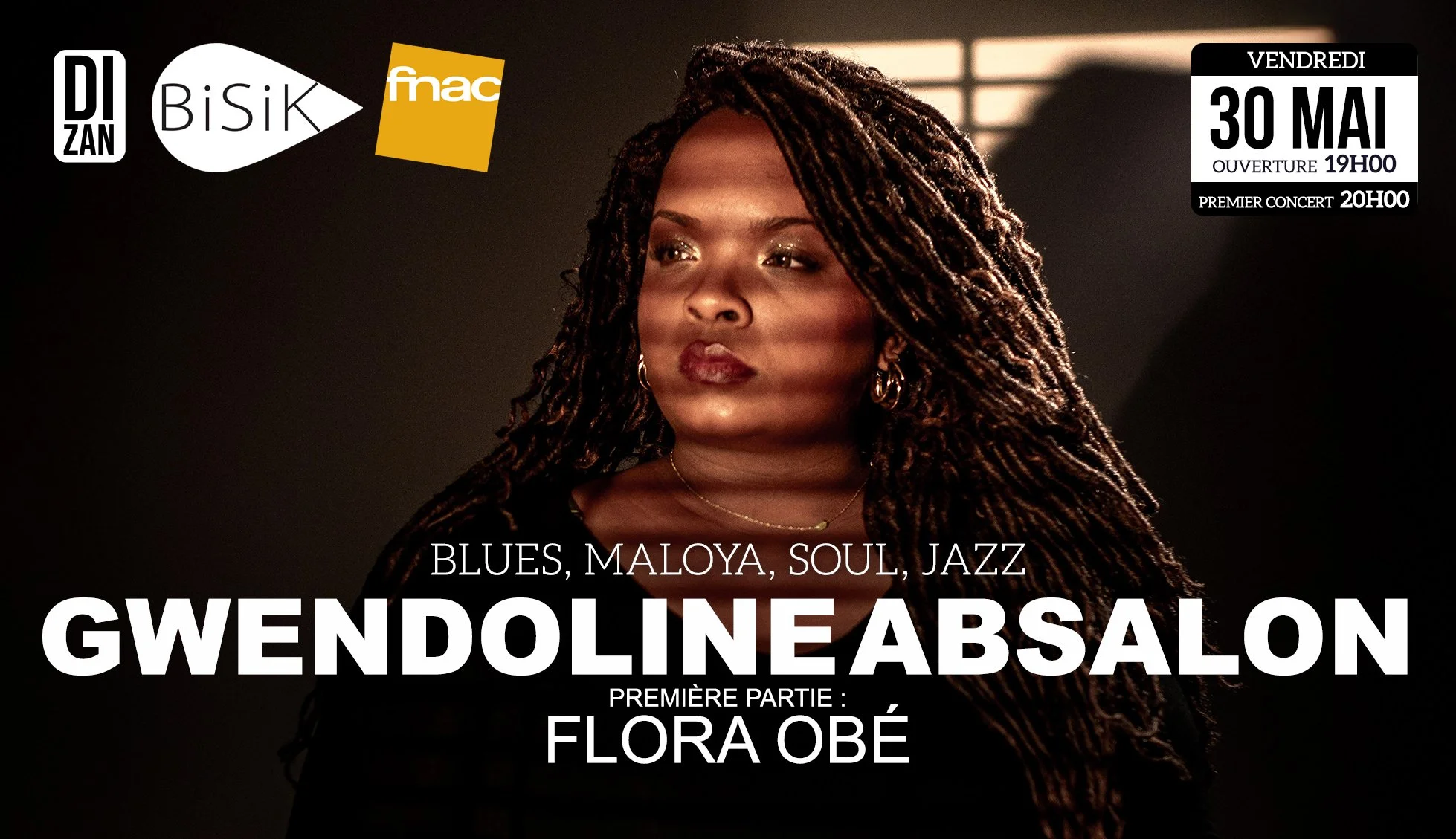 BLUES MALOYA SOUL JAZZ / GWENDOLINE ABSALON + FLORA OBÉ