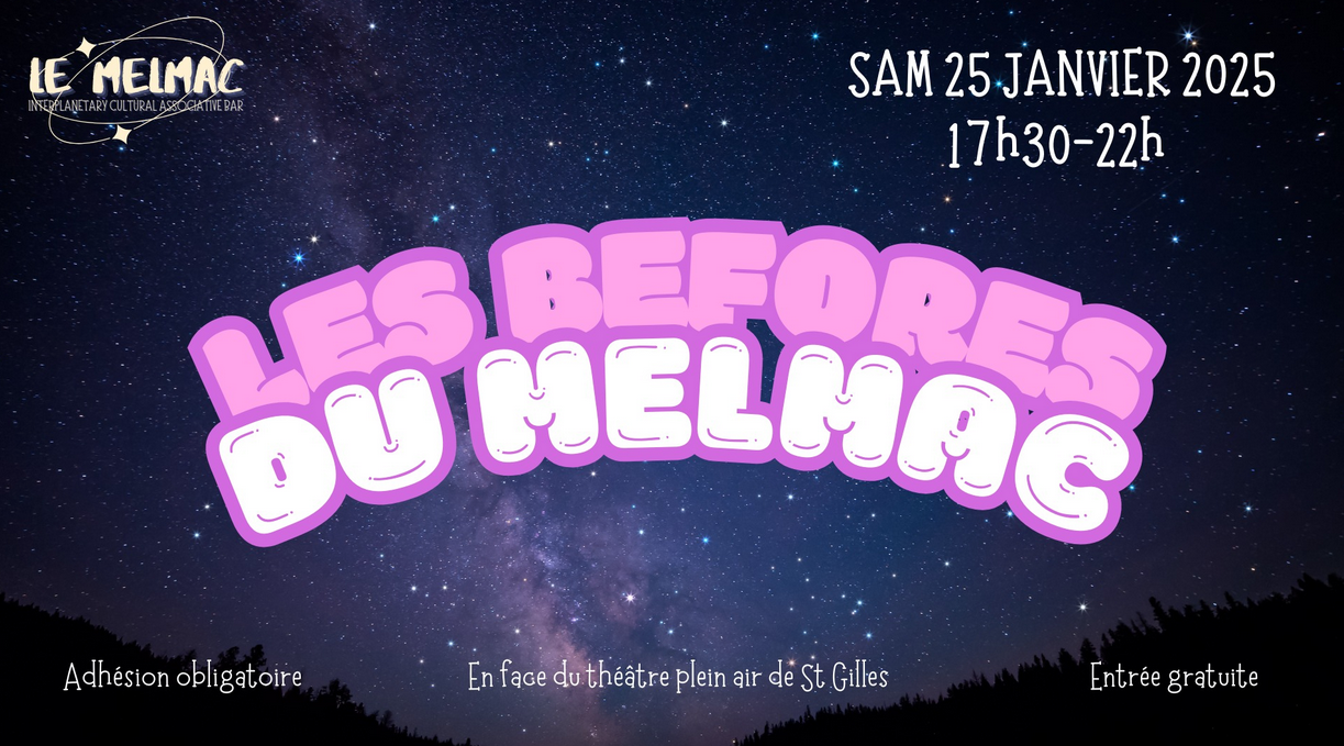 LES BEFORE DU MELMAC (GRATUIT AVEC ADHÉSION)