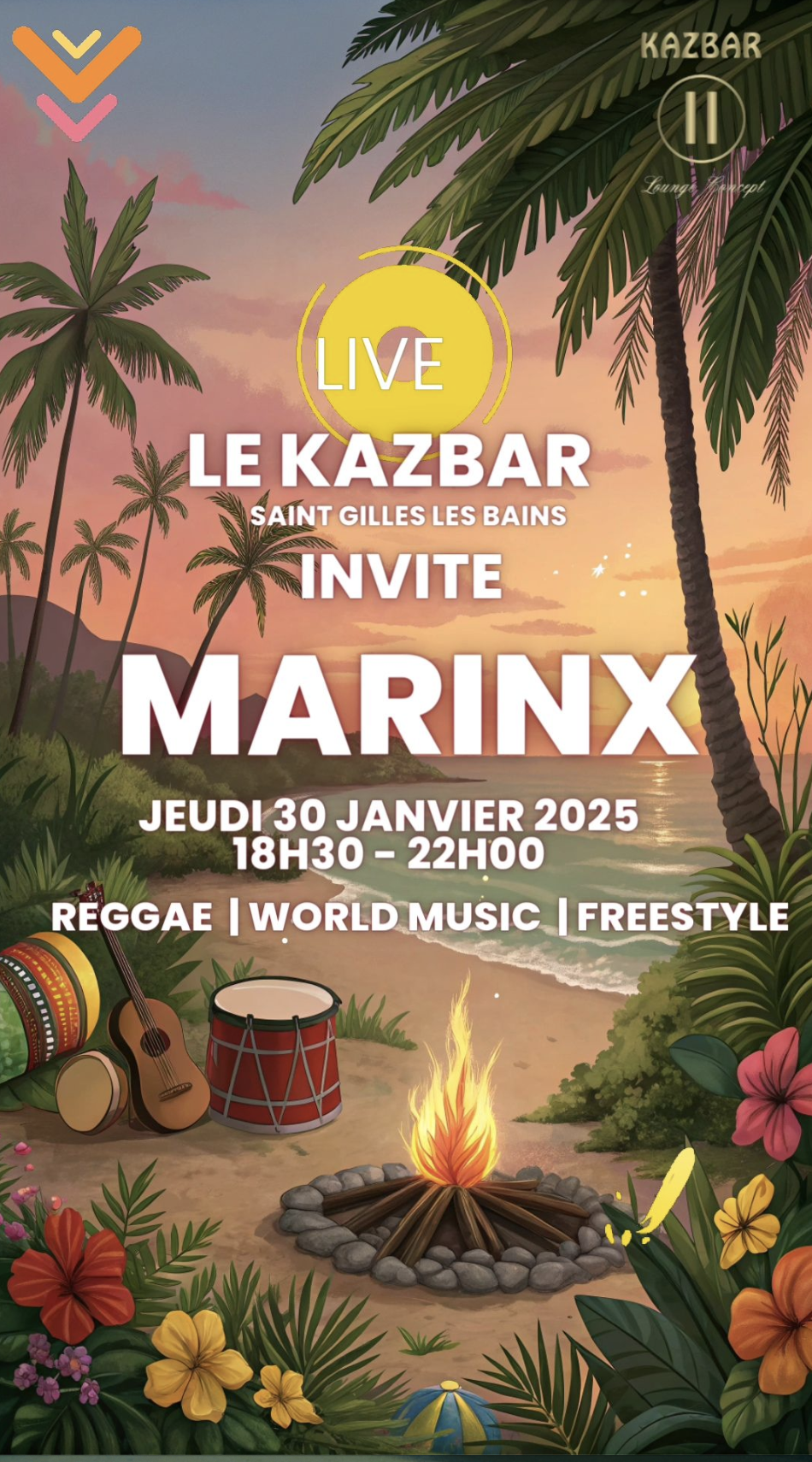 WORLD REGGAE BLUES / MARINX (GRATUIT)