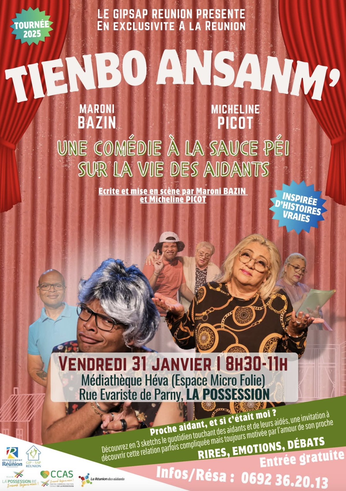 MARONI BAZIN / TIENBO ANSANM (GRATUIT SUR RÉSERVATION)