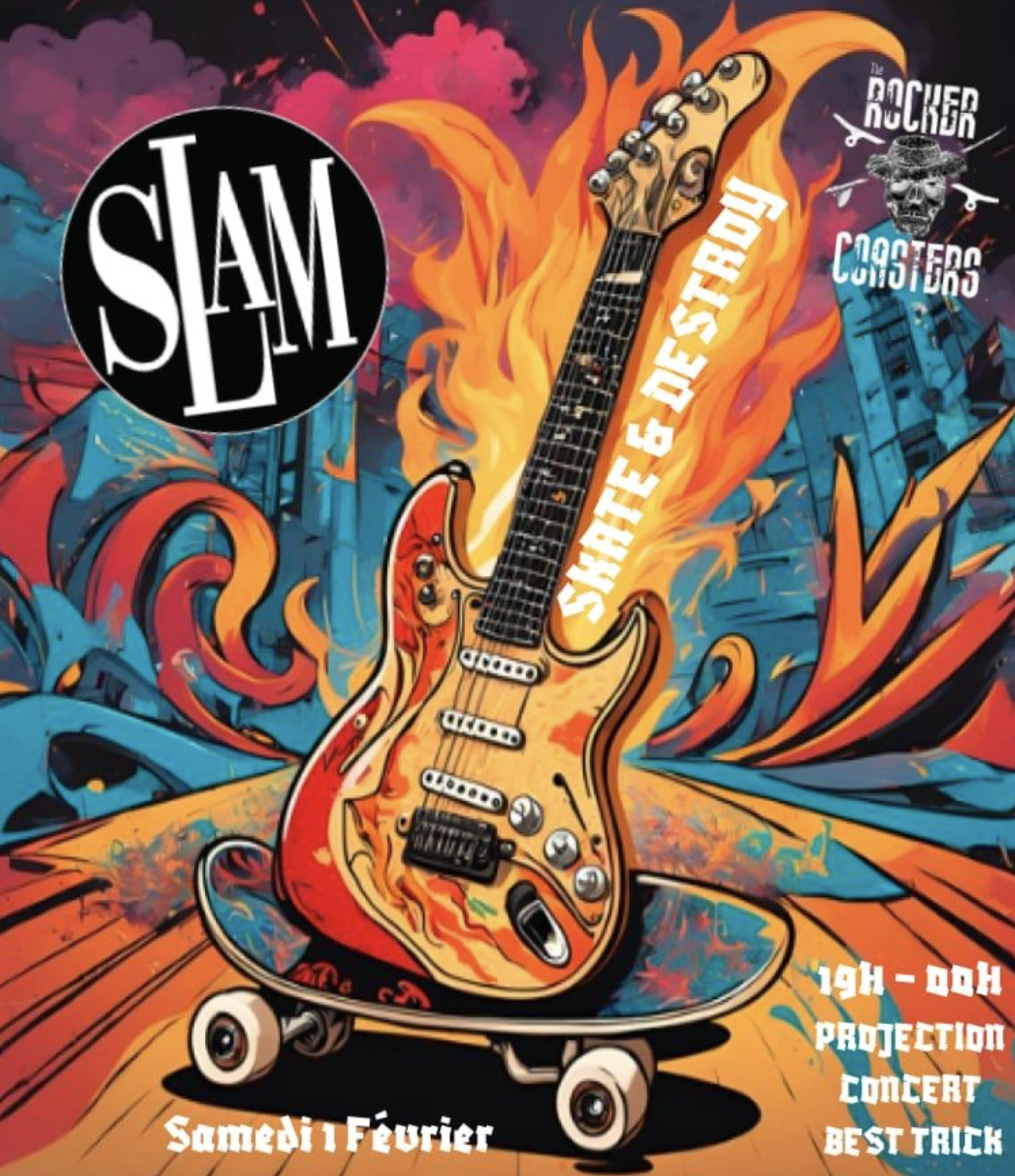 SKATE &amp; DESTROY / THE ROCKER COASTERS