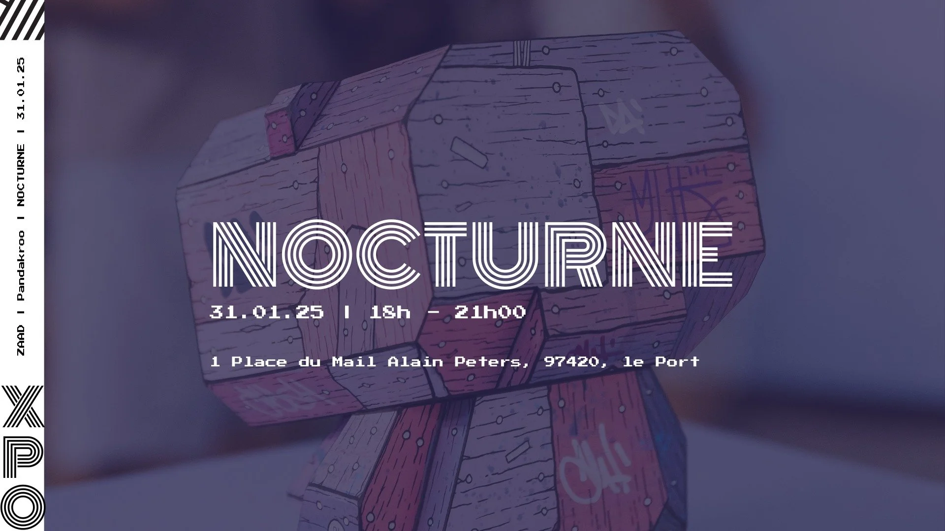 NOCTURNE / PANDAKROO / ZAAD - Zone Artistique À Défendre (GRATUIT)