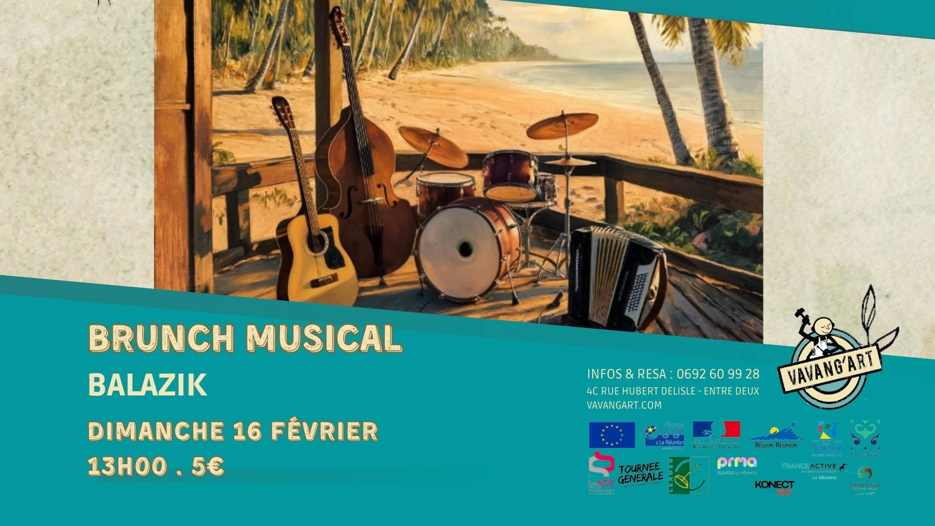 BRUNCH MUSICAL / SWING FUNK / BALAZIK (5€)