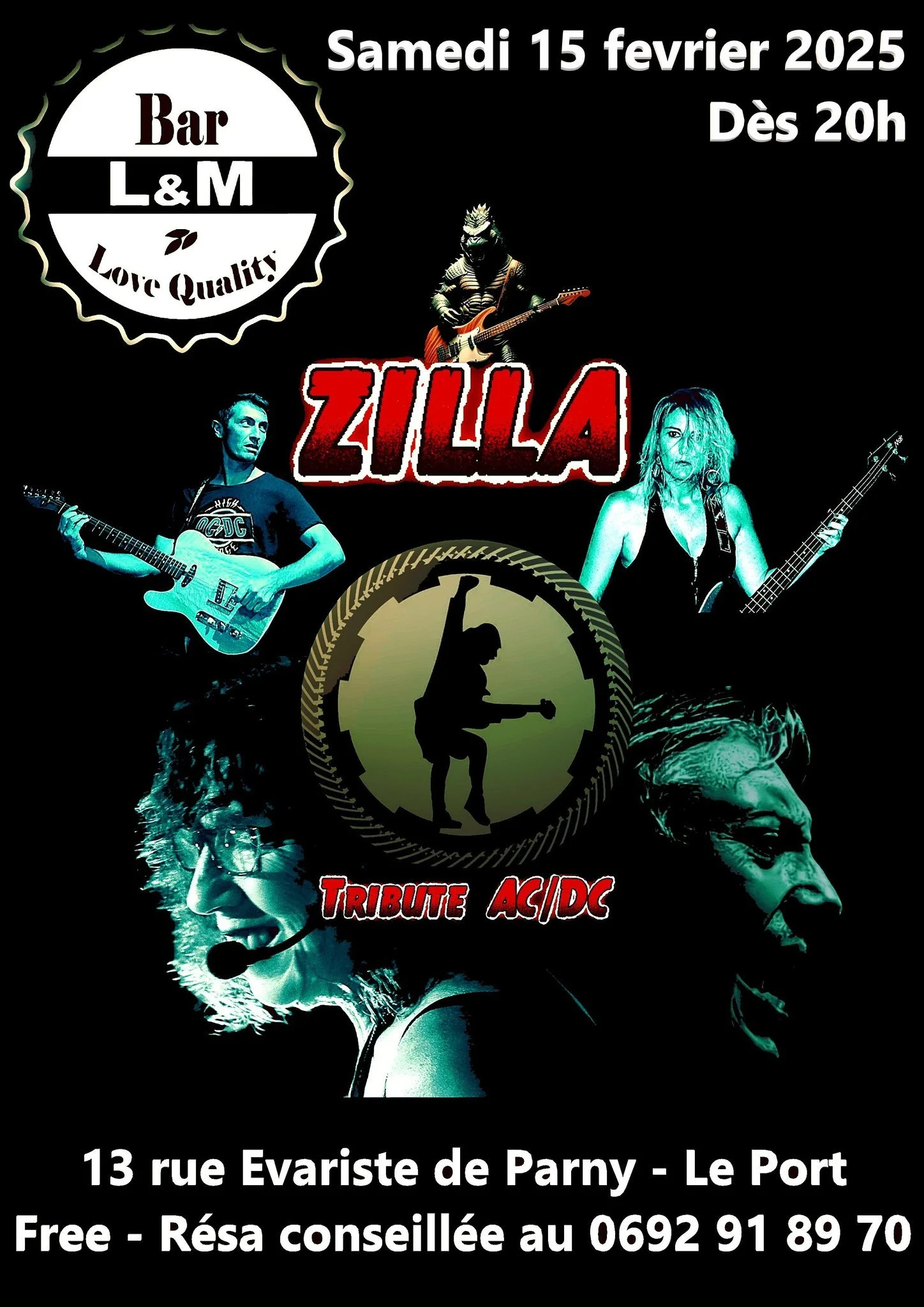 REPRISES / ZILLA - TRIBUTE TO AC/DC (GRATUIT)
