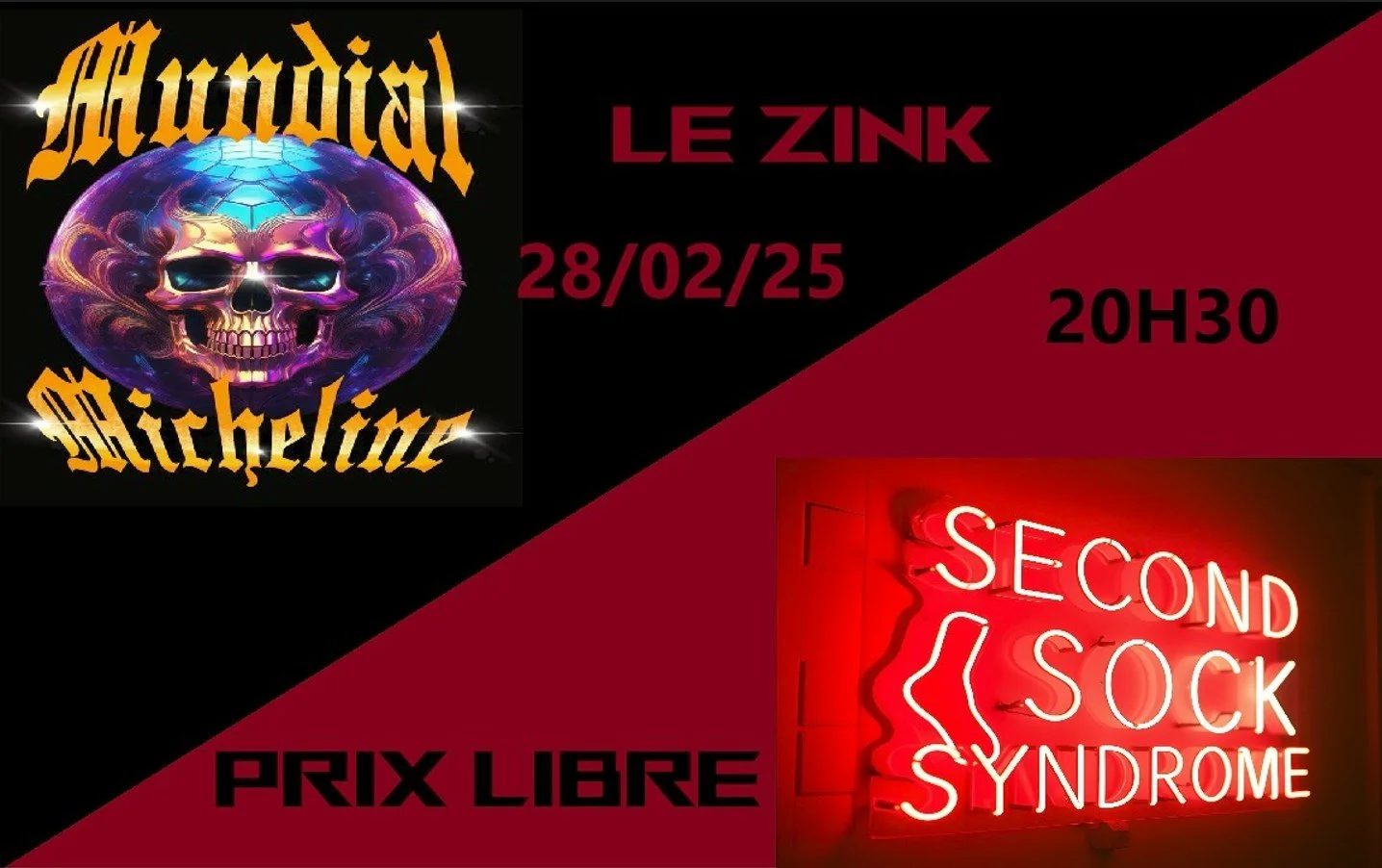 PUNK ROCK / MUNDIAL MICHELINE + SECOND STOCK SYNDROME (GRATUIT)