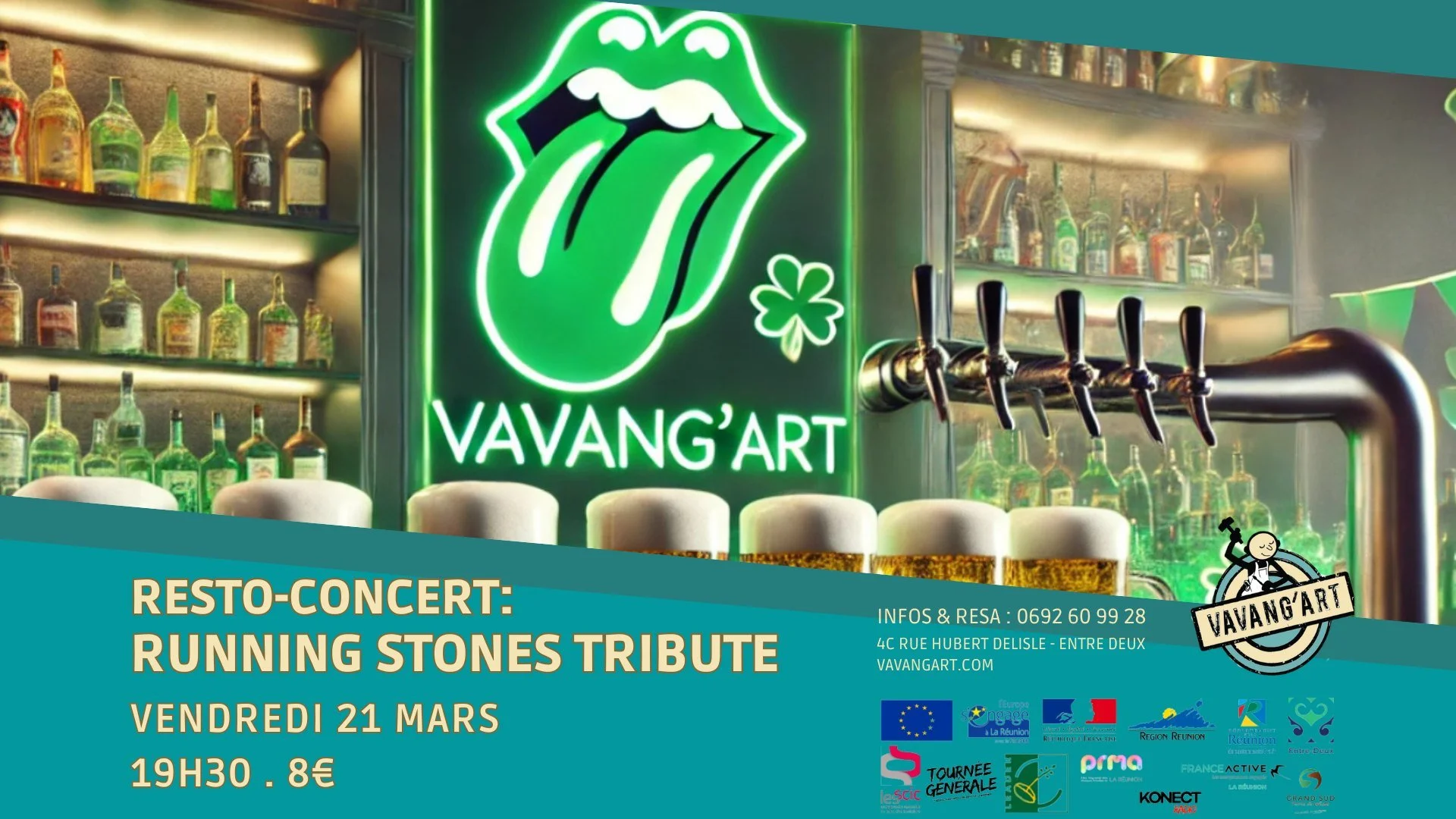 TRIBUTE ROLLING STONES / THE RUNNING STONES (8€)