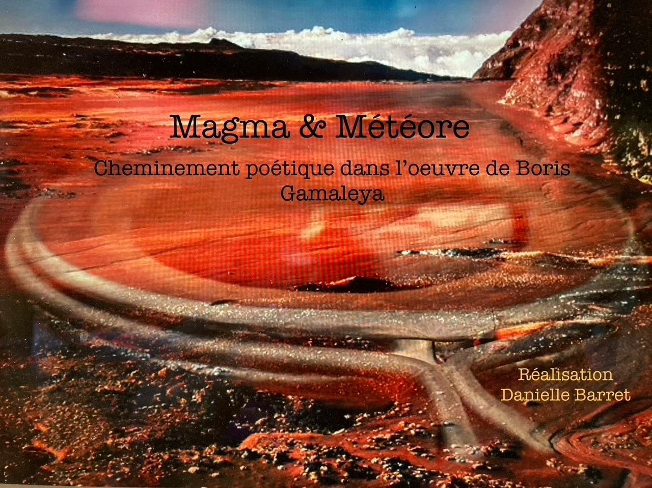 LE PRINTEMPS DES POÈTES / DANIELLE BARRET / MAGMA & MÉTÉORE (GRATUIT)
