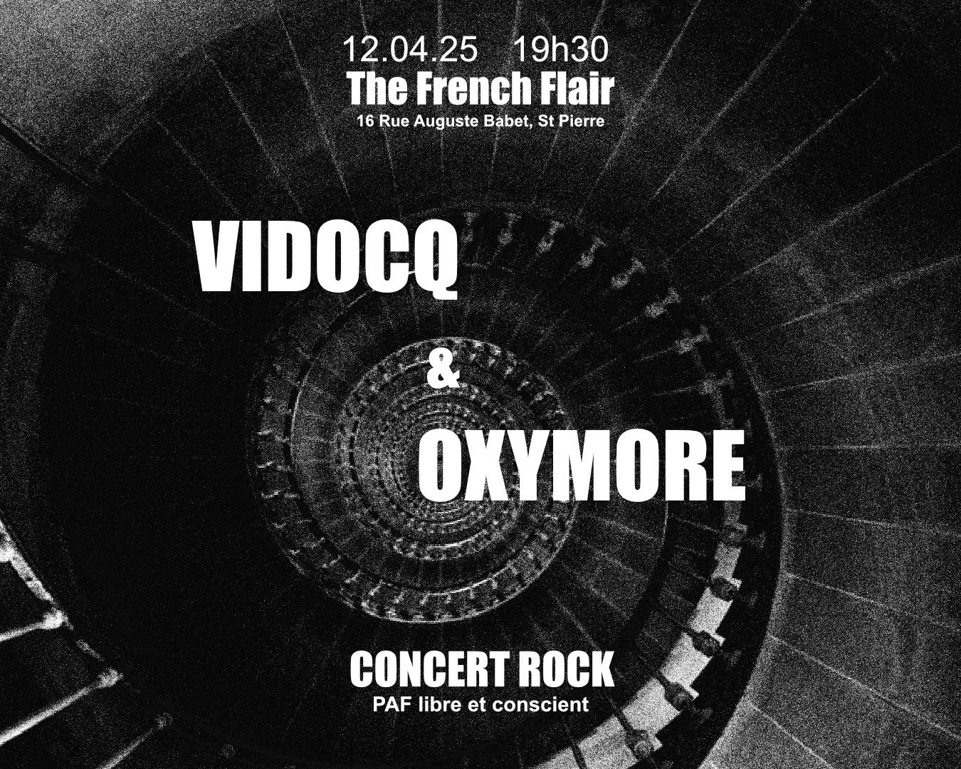 ROCK / VIDOCQ + OXYMORE (PRIX LIBRE)