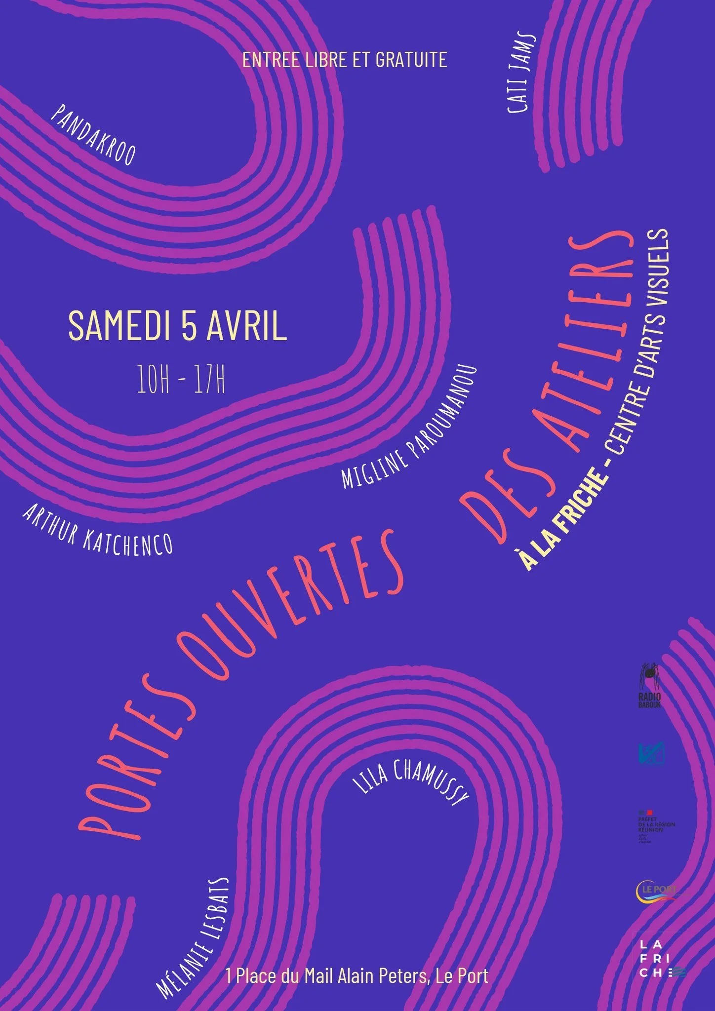 JOURNÉE PORTES OUVERTS DES ATELIERS DE LA FRICHE (GRATUIT)