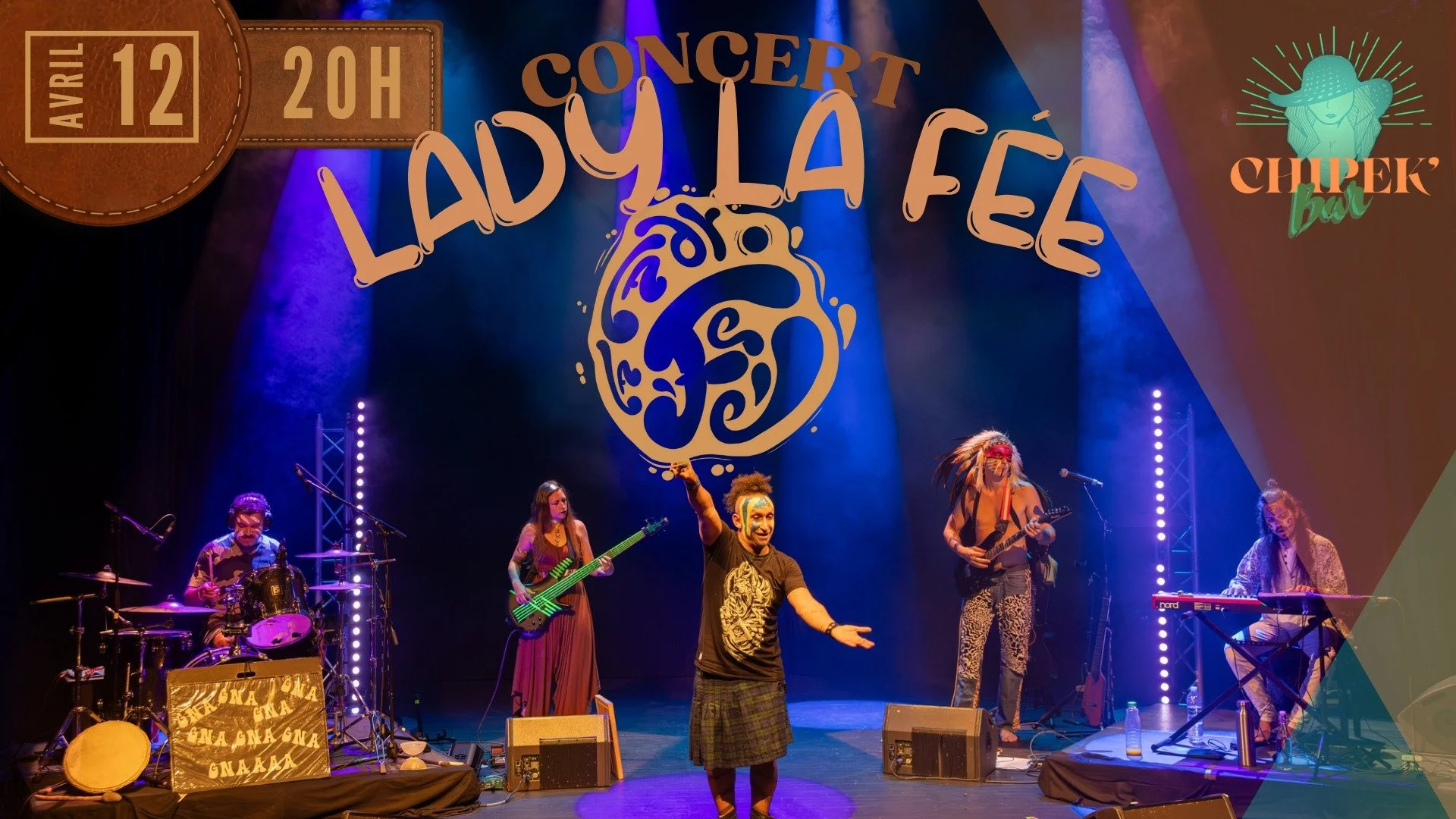 CABARET PUNK DÉJANTÉ / LADY LA FÉE (PRIX LIBRE)