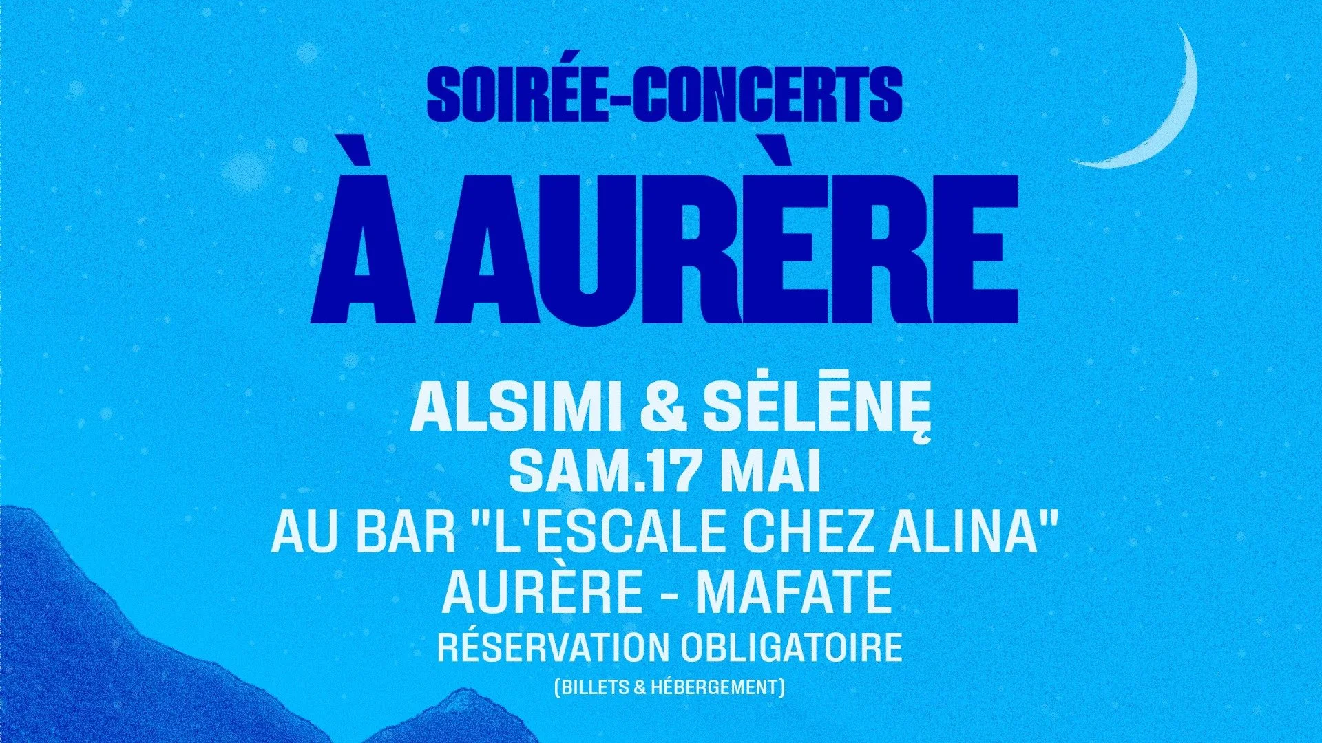 WORLD JAZZ ROCK ELECTRO / SÉLÈNE + ALSIMI (GRATUIT SUR RÉSERVATION)