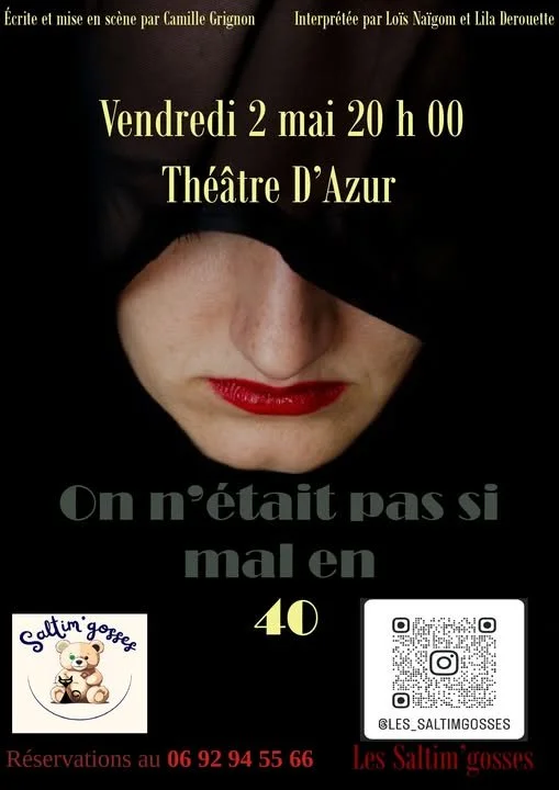 THÉÂTRE D'AZUR / ON N'ÉTAIT PAS SI MAL EN 40 (8-10€)