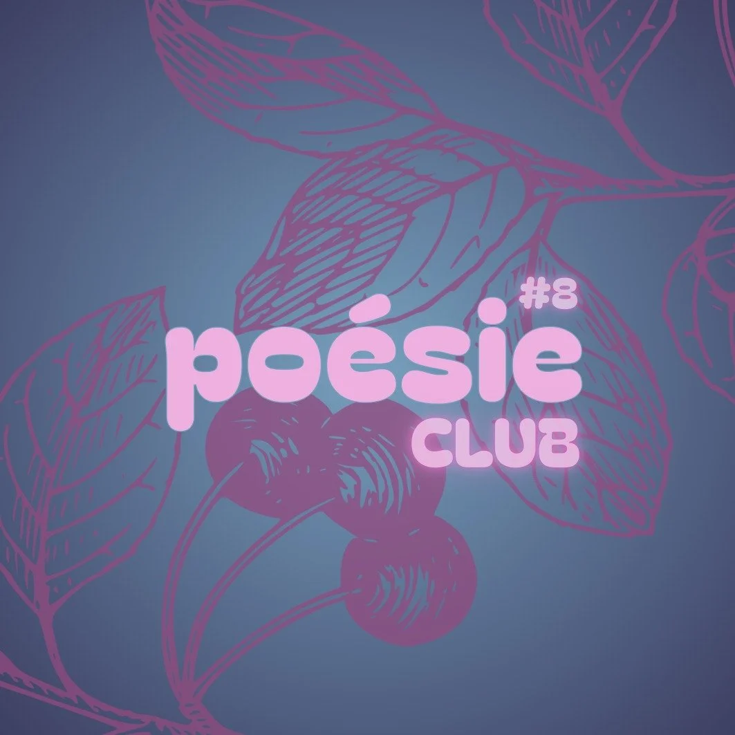 POÉSIE CLUB #8 (GRATUIT)