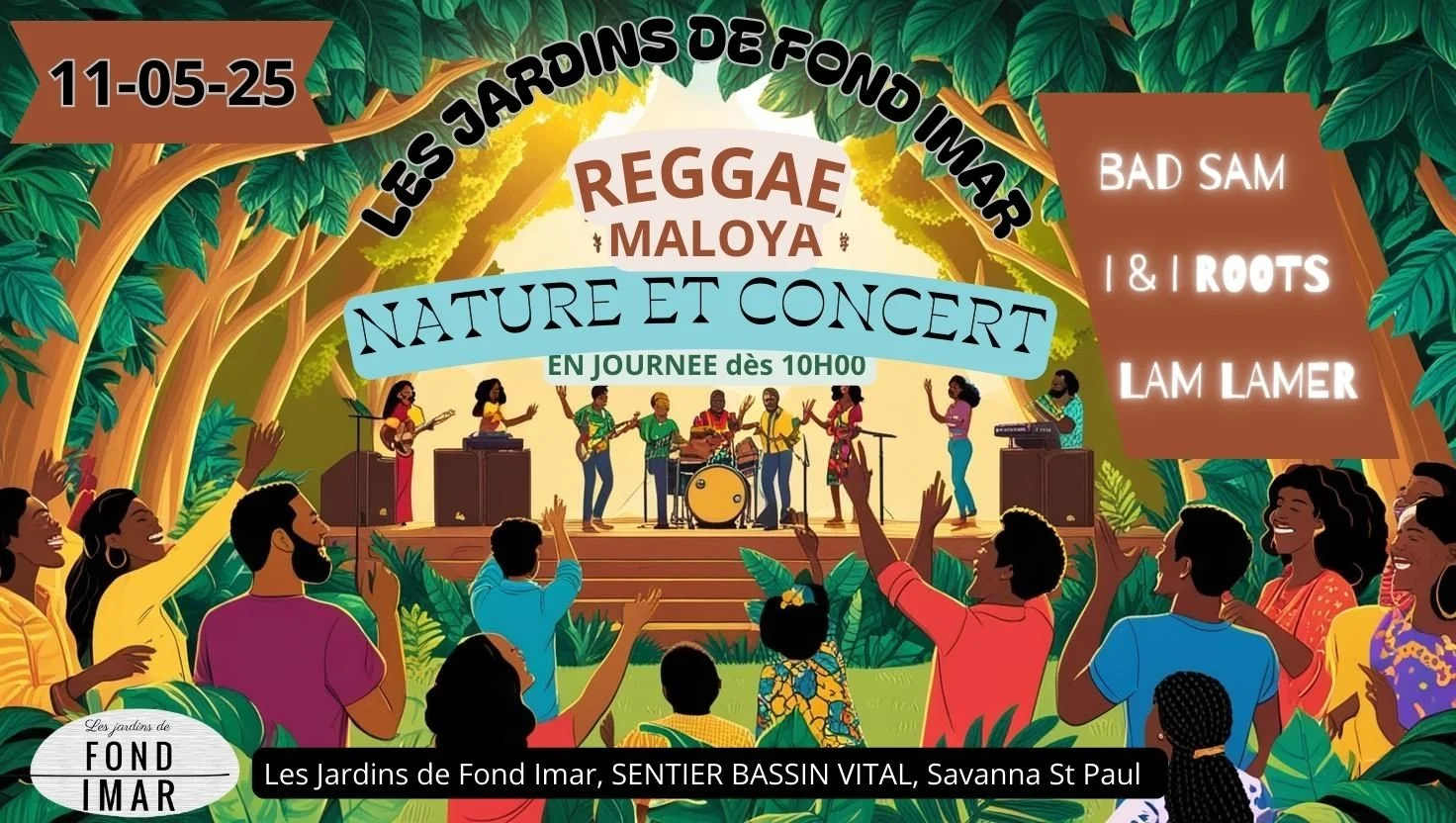 REGGAE MALOYA / BAD SAM + I &amp; I ROOTS + LAM LAMÈR (GRATUIT)