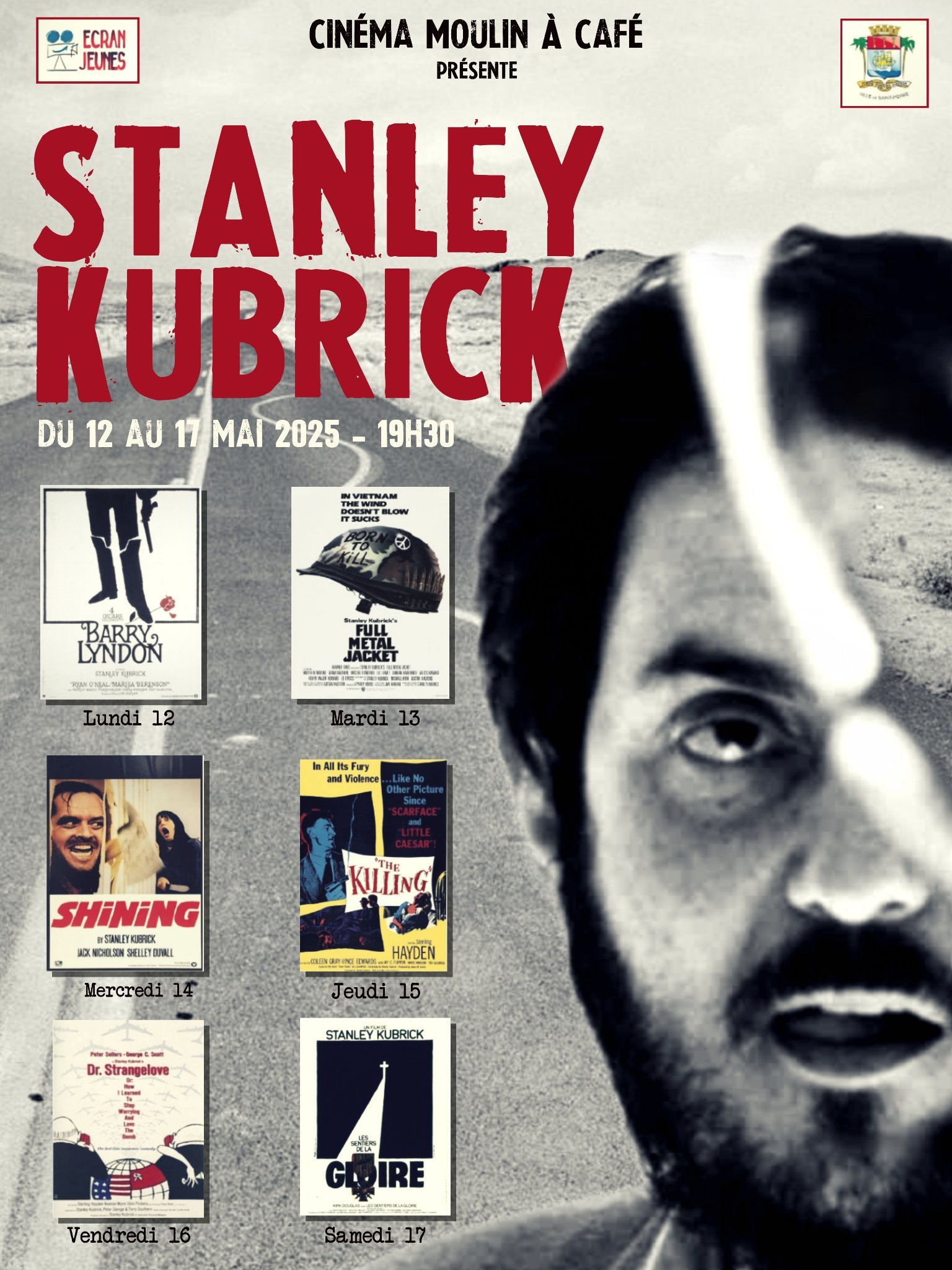 SEMAINE STANLEY KUBRICK AU MOULIN À CAFÉ (2-5€)