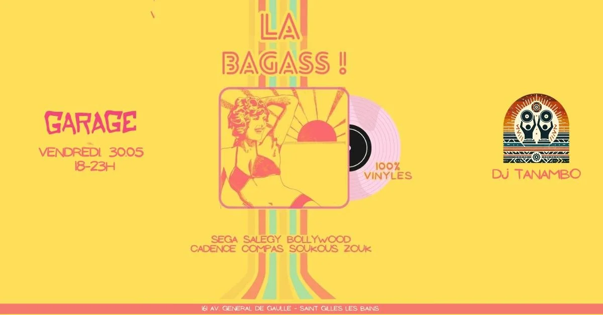 DJ TANAMBO / LA BAGASS / 100% VINYLES (GRATUIT)