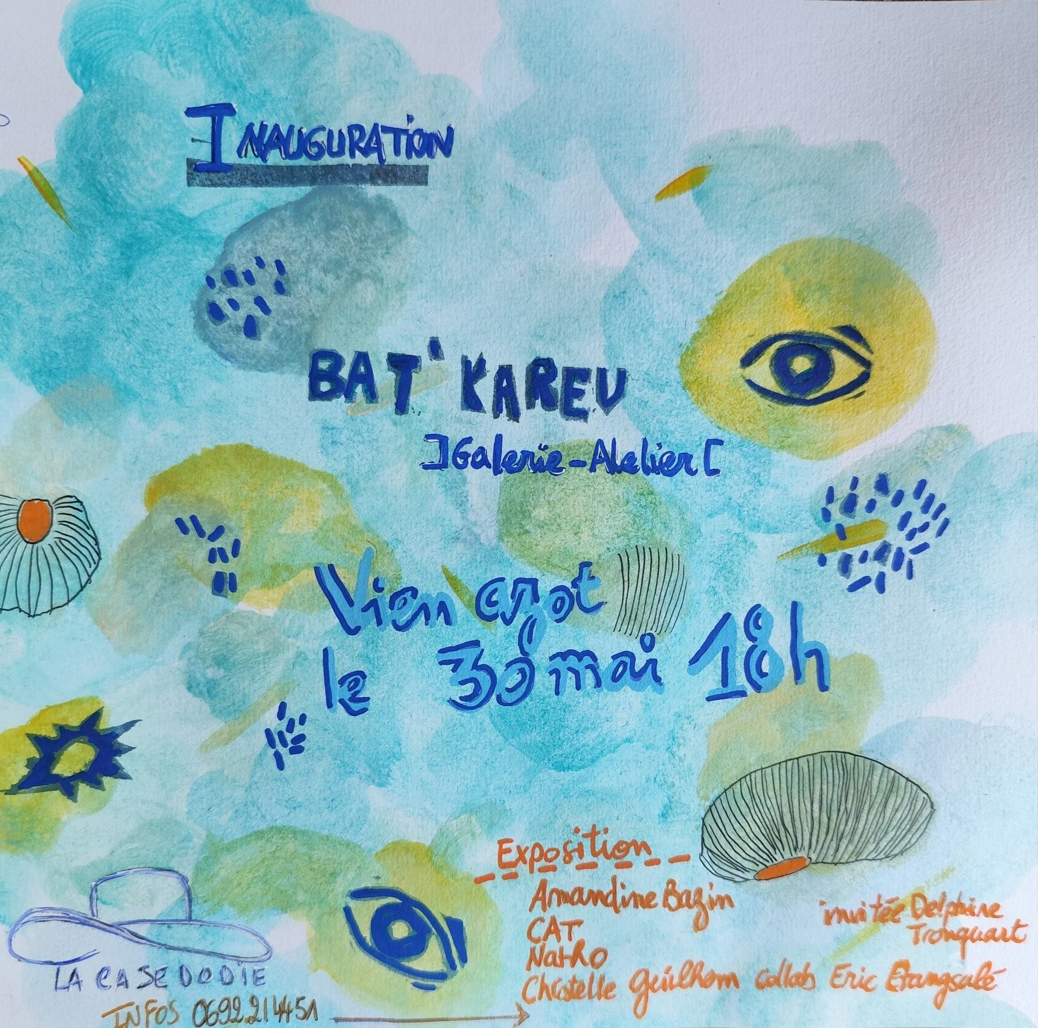 INAUGURATION DE L'ATELIER-GALERIE + CONCERT DE KALIKO (GRATUIT)