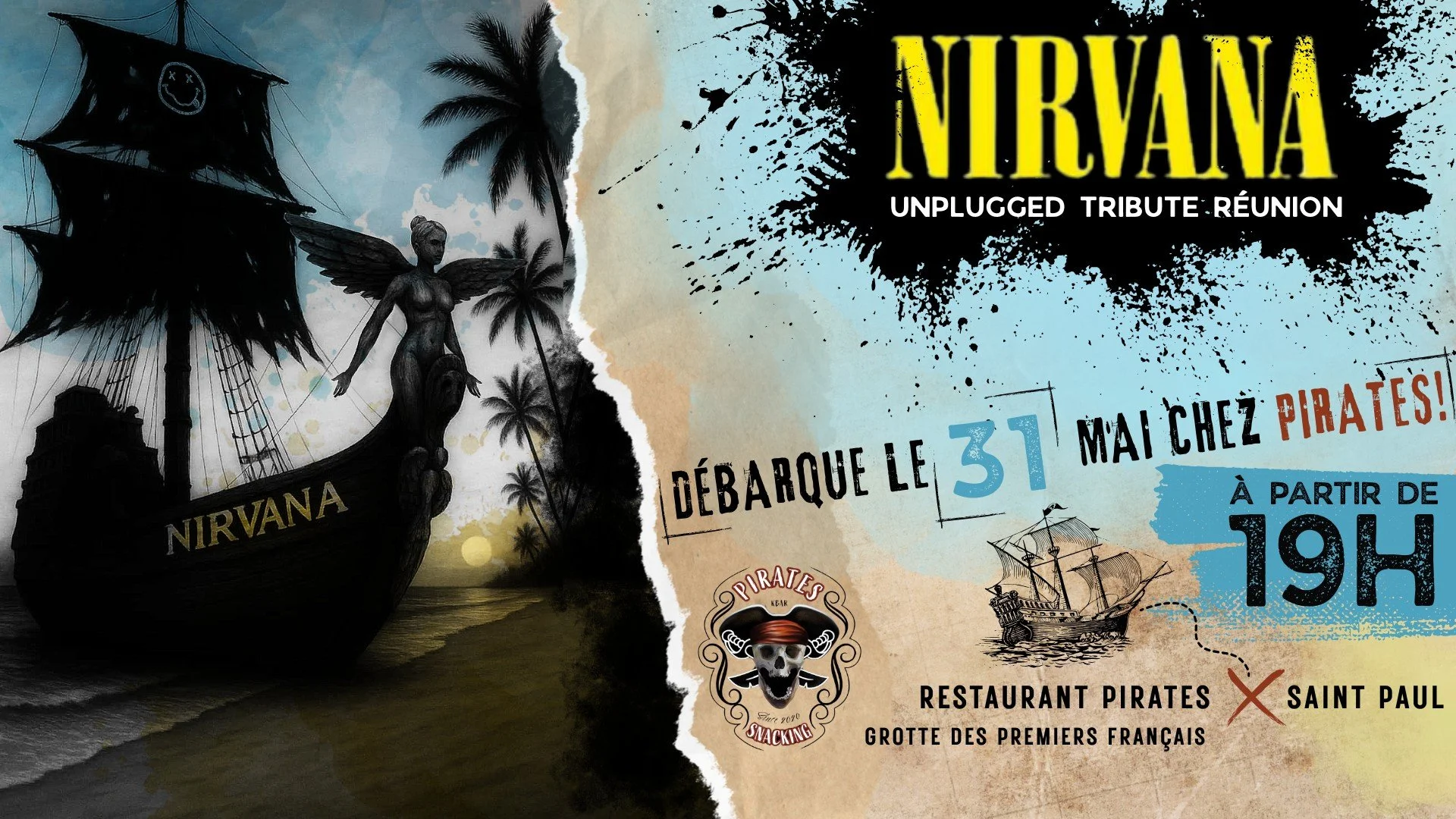 ROCK GRUNGE / NIRVANA UNPLUGGED TRIBUTE (GRATUIT)